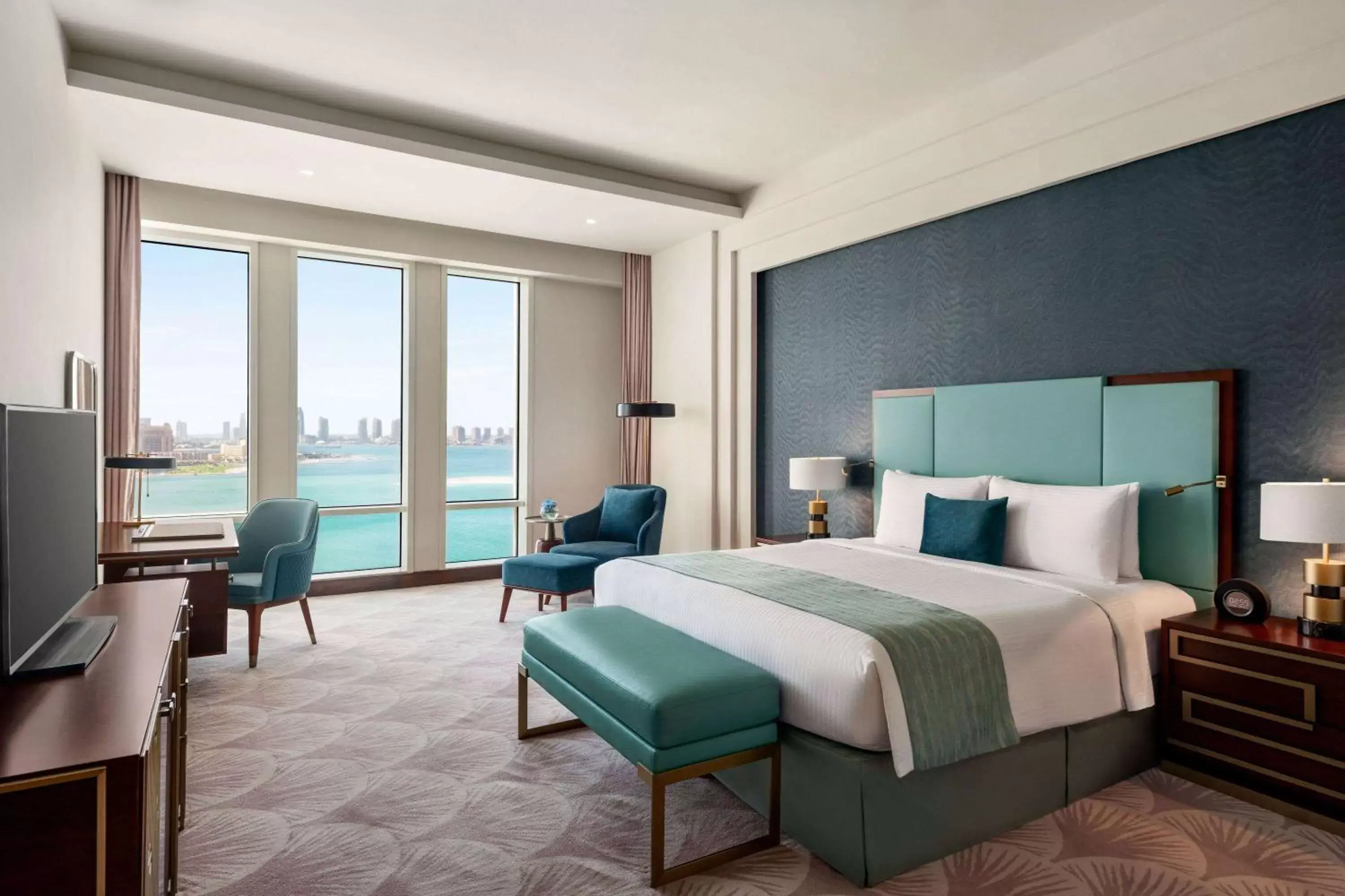 Photo of the whole room in Wyndham Grand Doha West Bay Beach