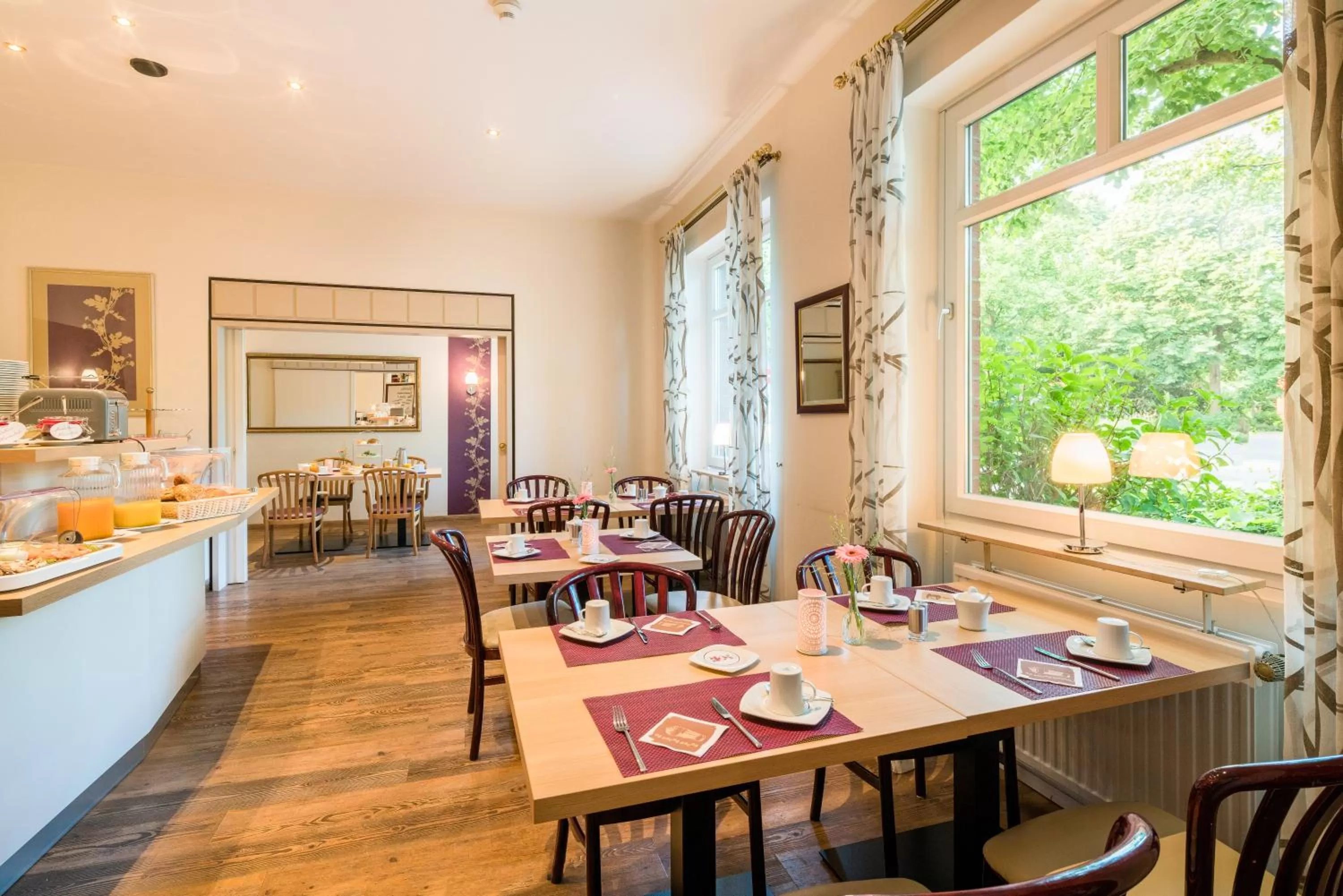 Buffet breakfast in Hotel Blumlage