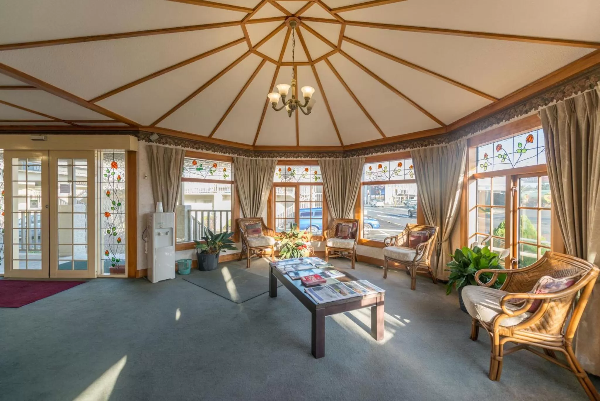 Lobby or reception in Amber Court Motel