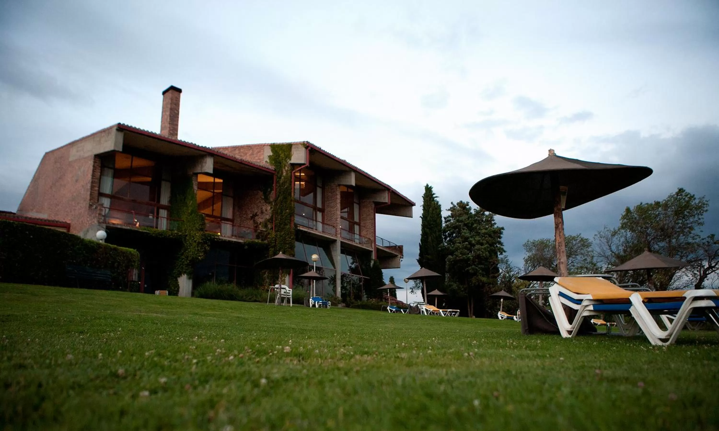Garden in Parador de Segovia