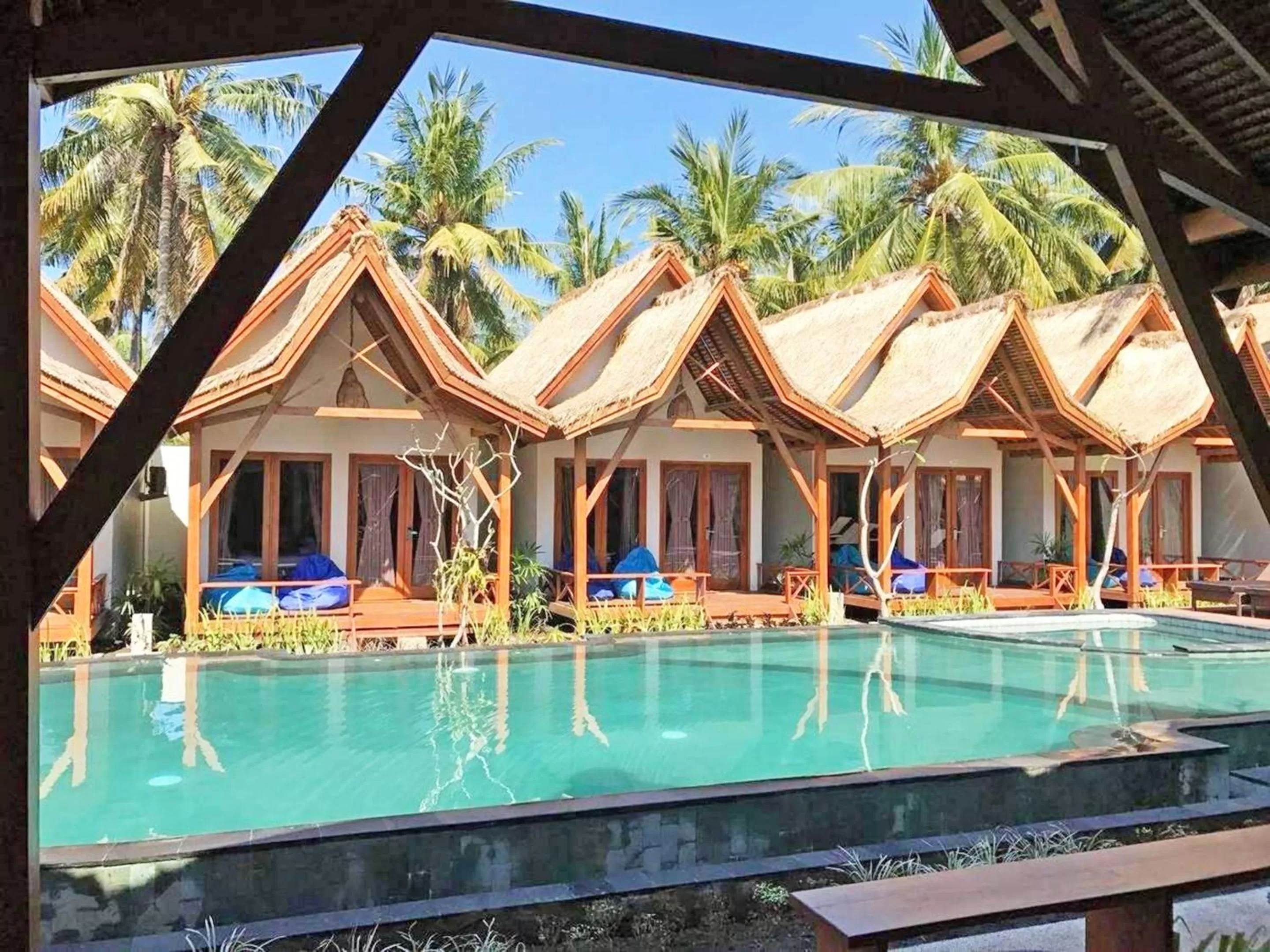 Property building in Gili One Resort