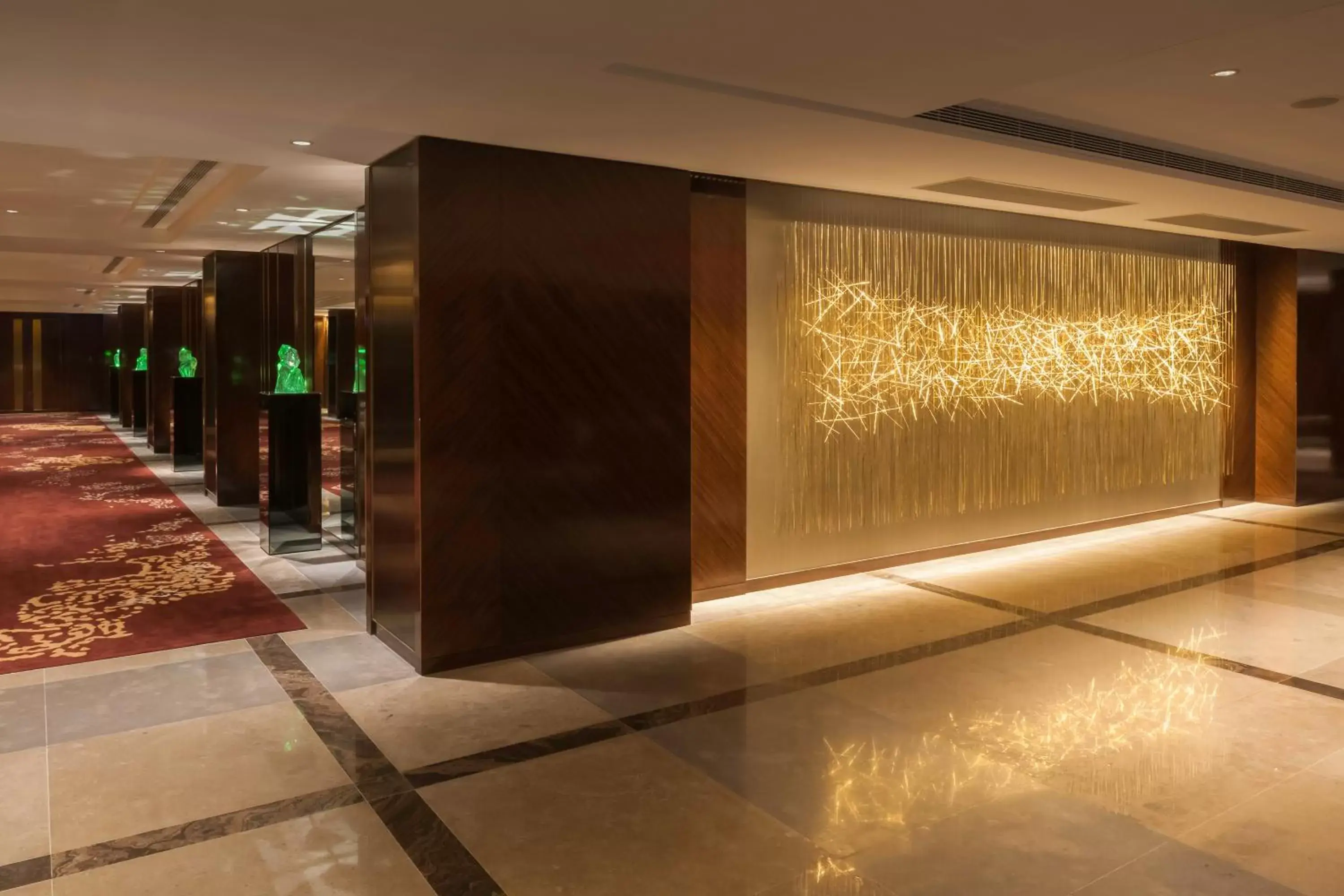 Decorative detail in Marco Polo Hongkong Hotel