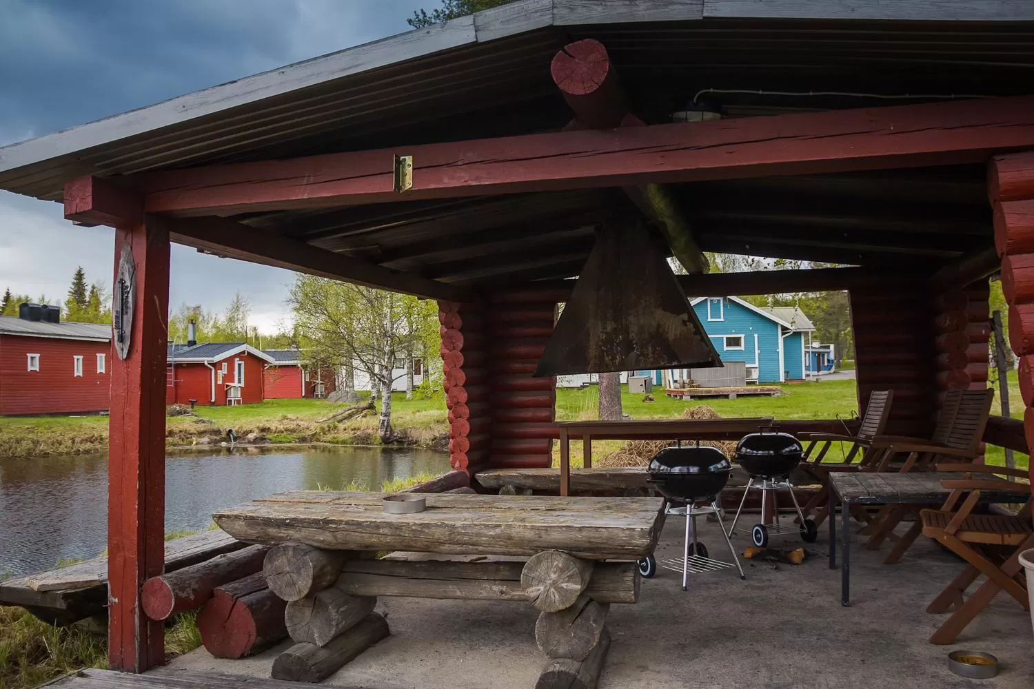 BBQ facilities in Motelli Rovaniemi