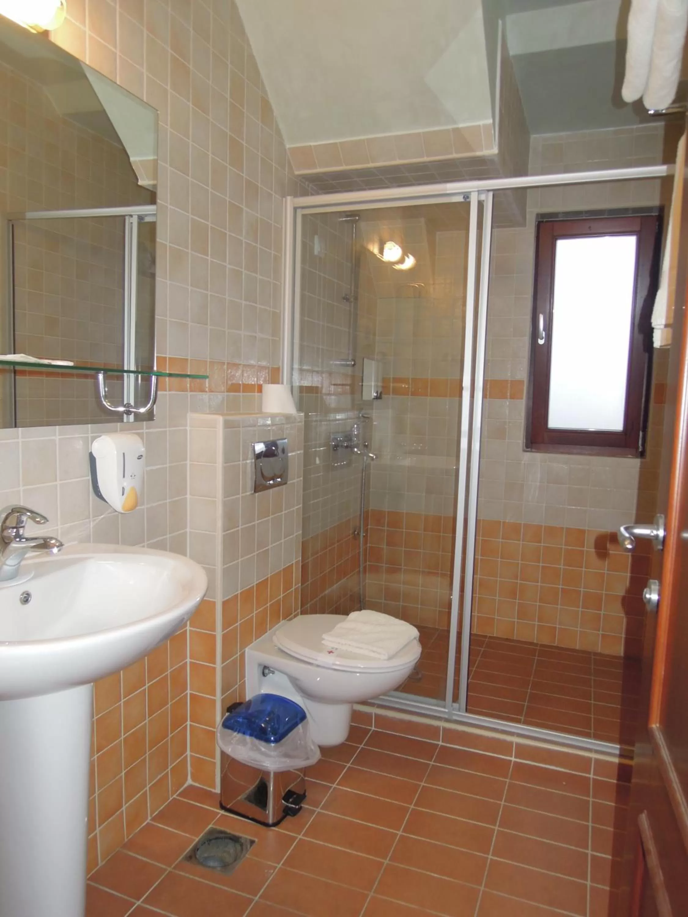 Shower in Hotel Sucevic Garni