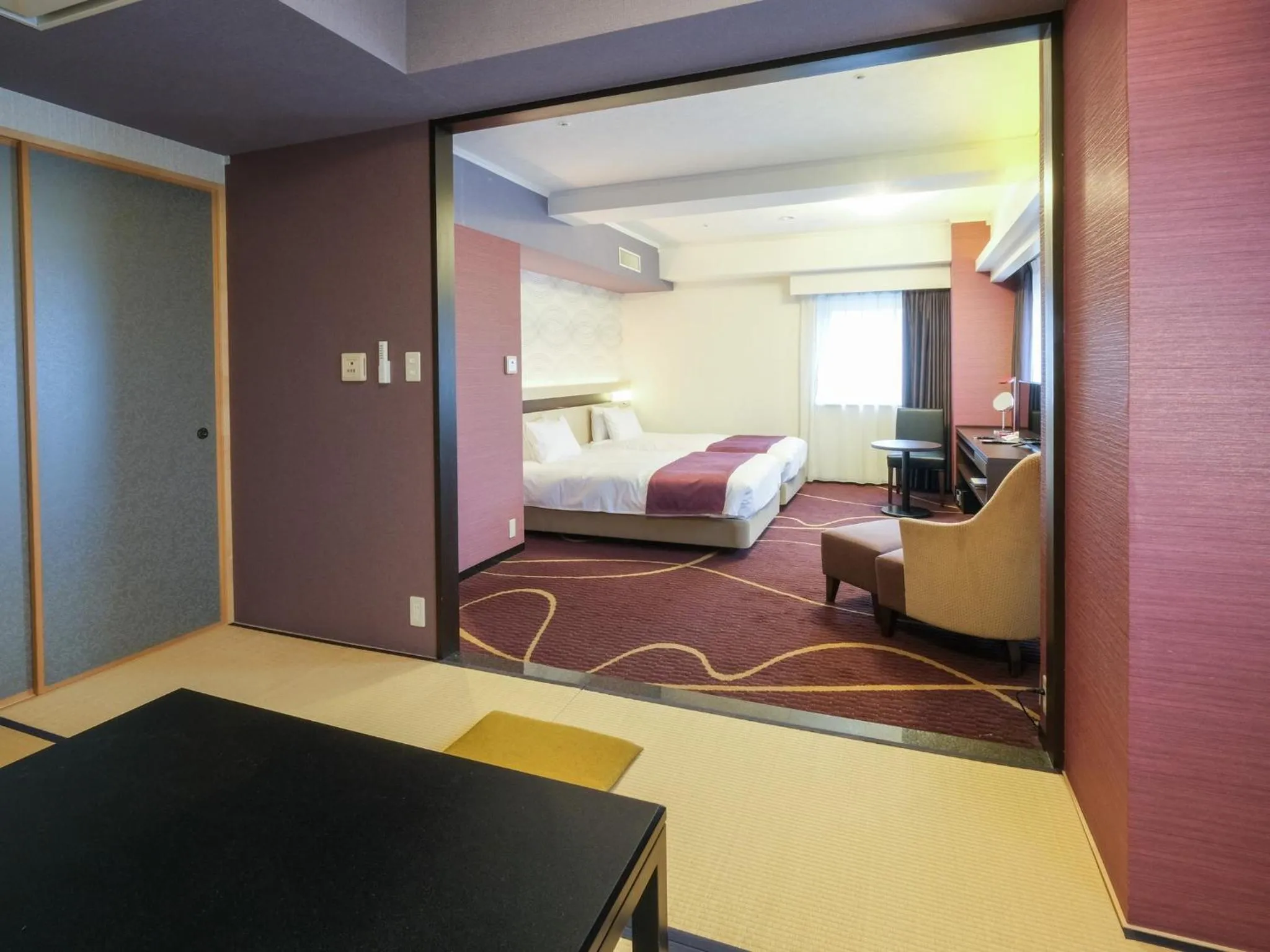 View (from property/room), Bed in Hotel Buena Vista