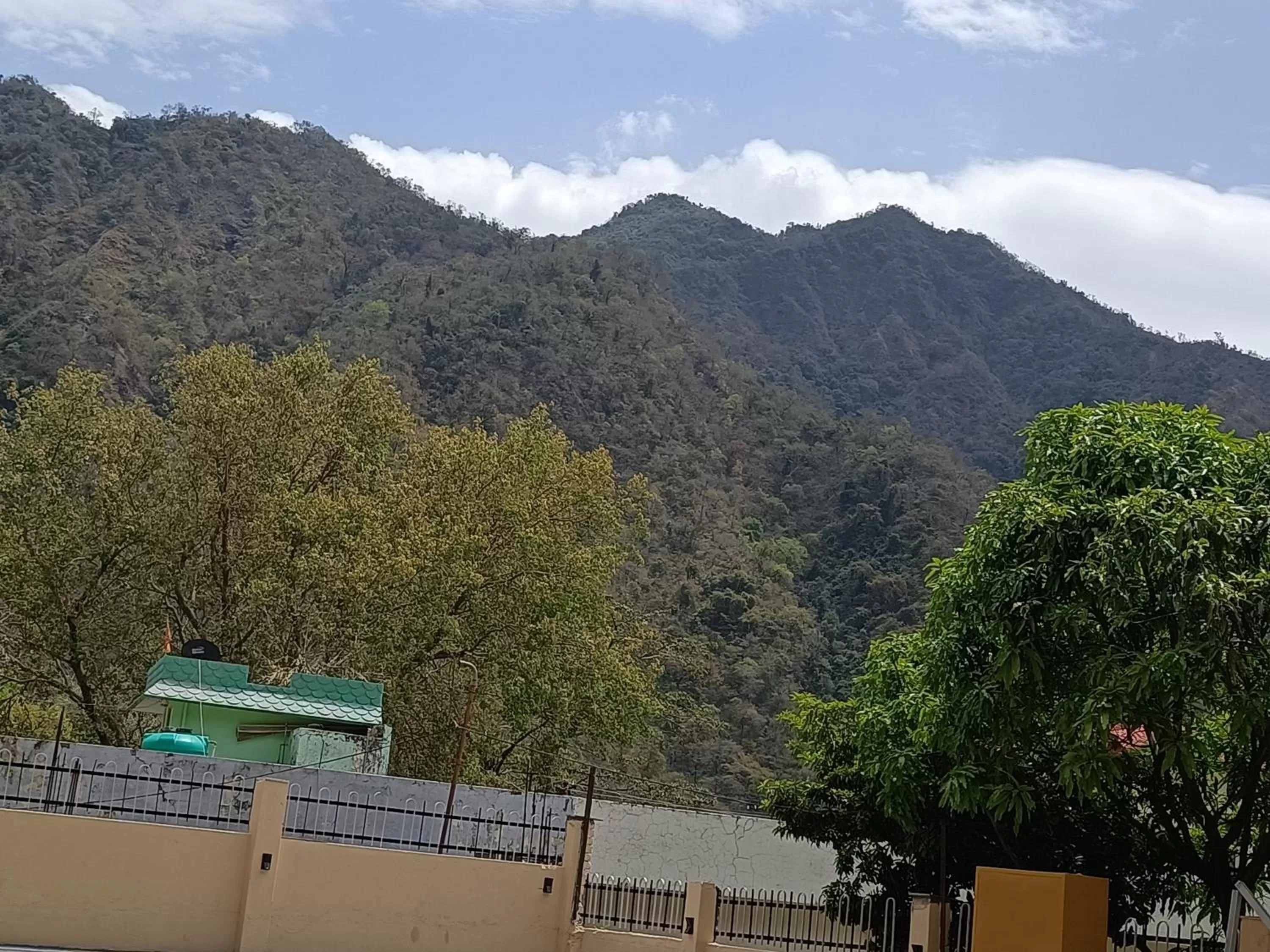 View (from property/room) in Tapovan New Residency - 5 minutes walk to Laxman jhula