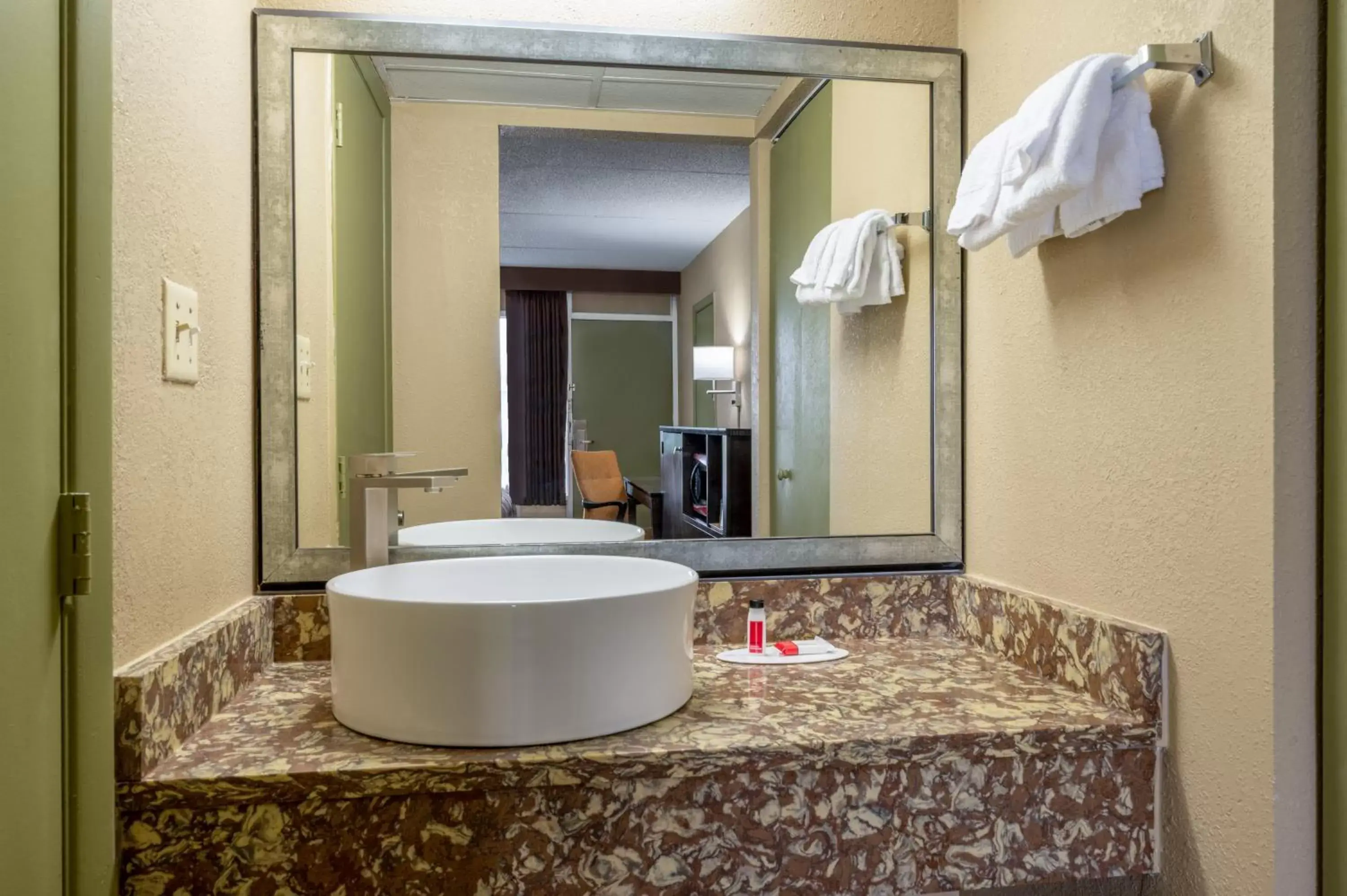 Bathroom in Super 8 by Wyndham Perrysburg-Toledo