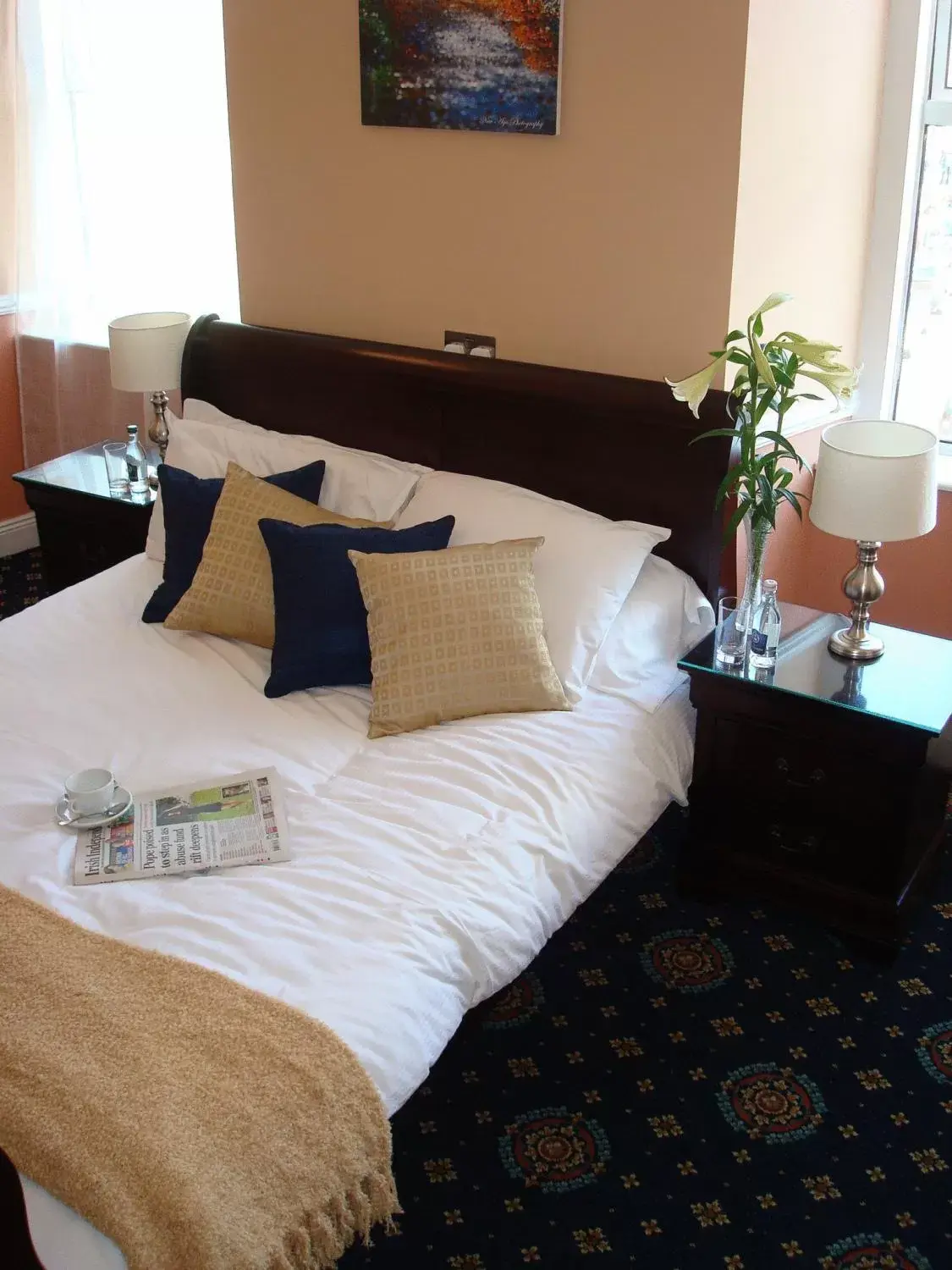 Bed in Cahir House Hotel