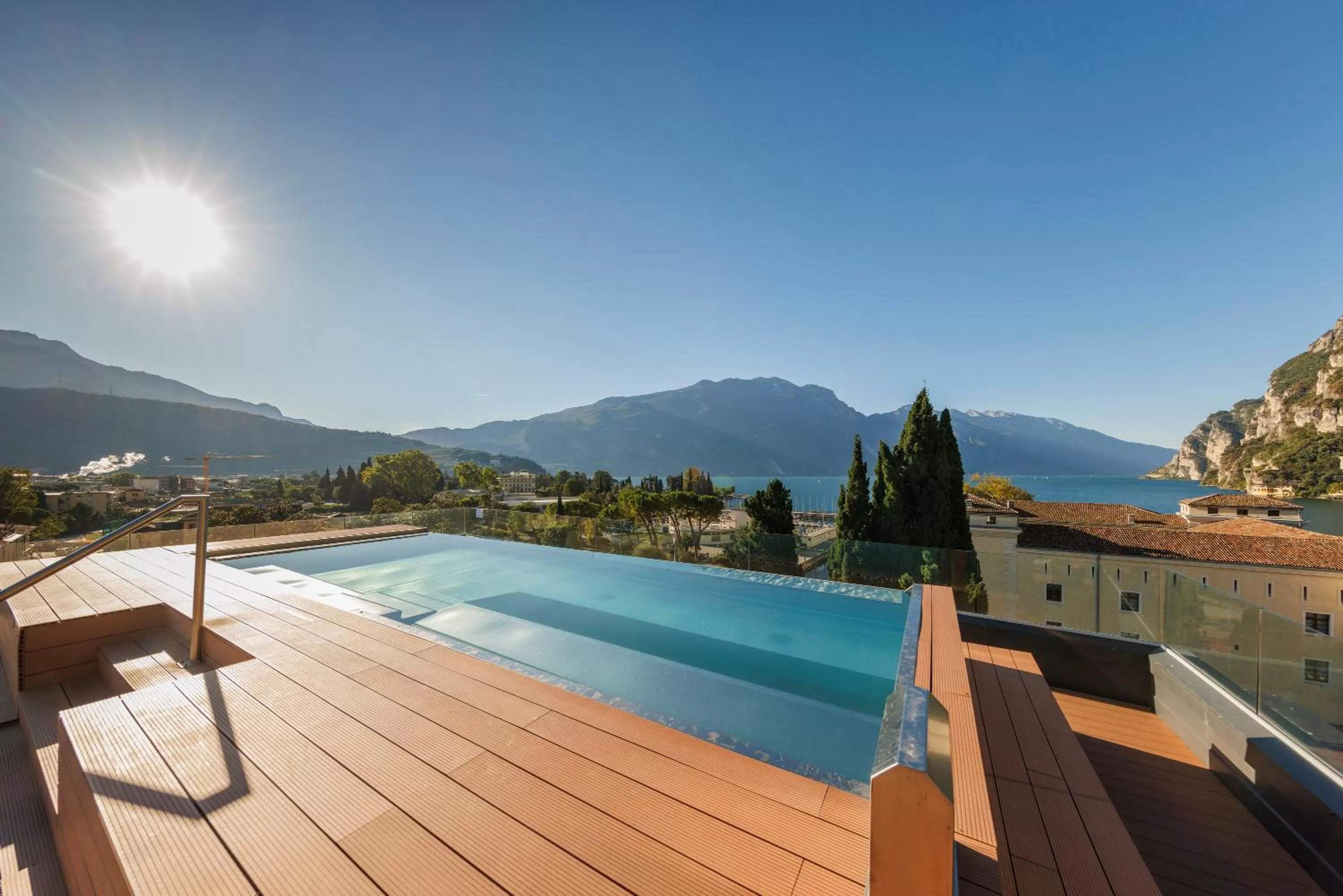 Swimming pool in Grand Hotel Riva