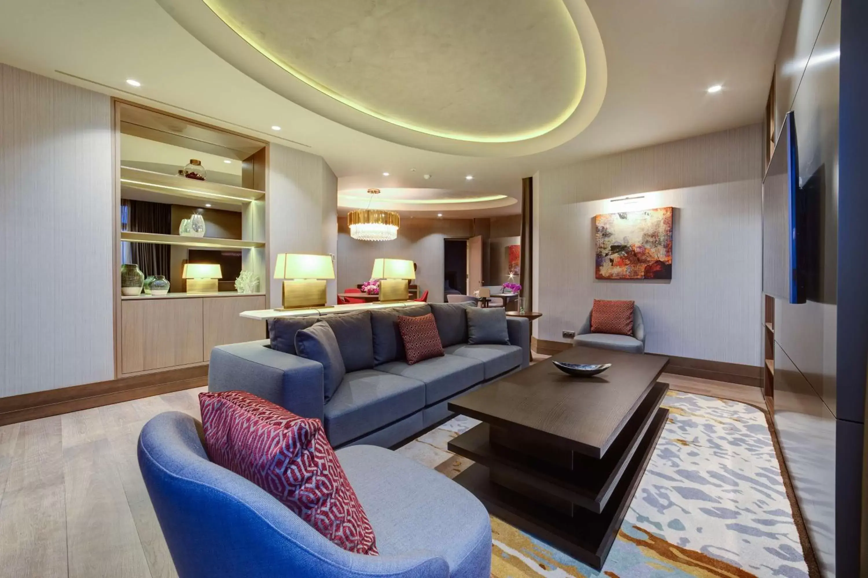 Bedroom, Seating Area in Mersin HiltonSA