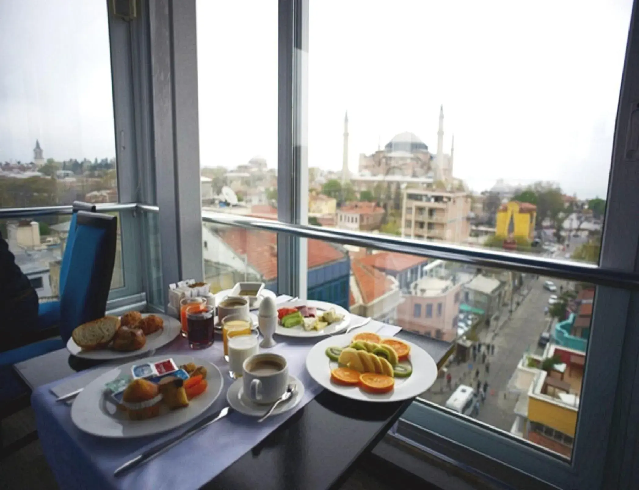 Buffet breakfast in Merial Hotel Sultanahmet