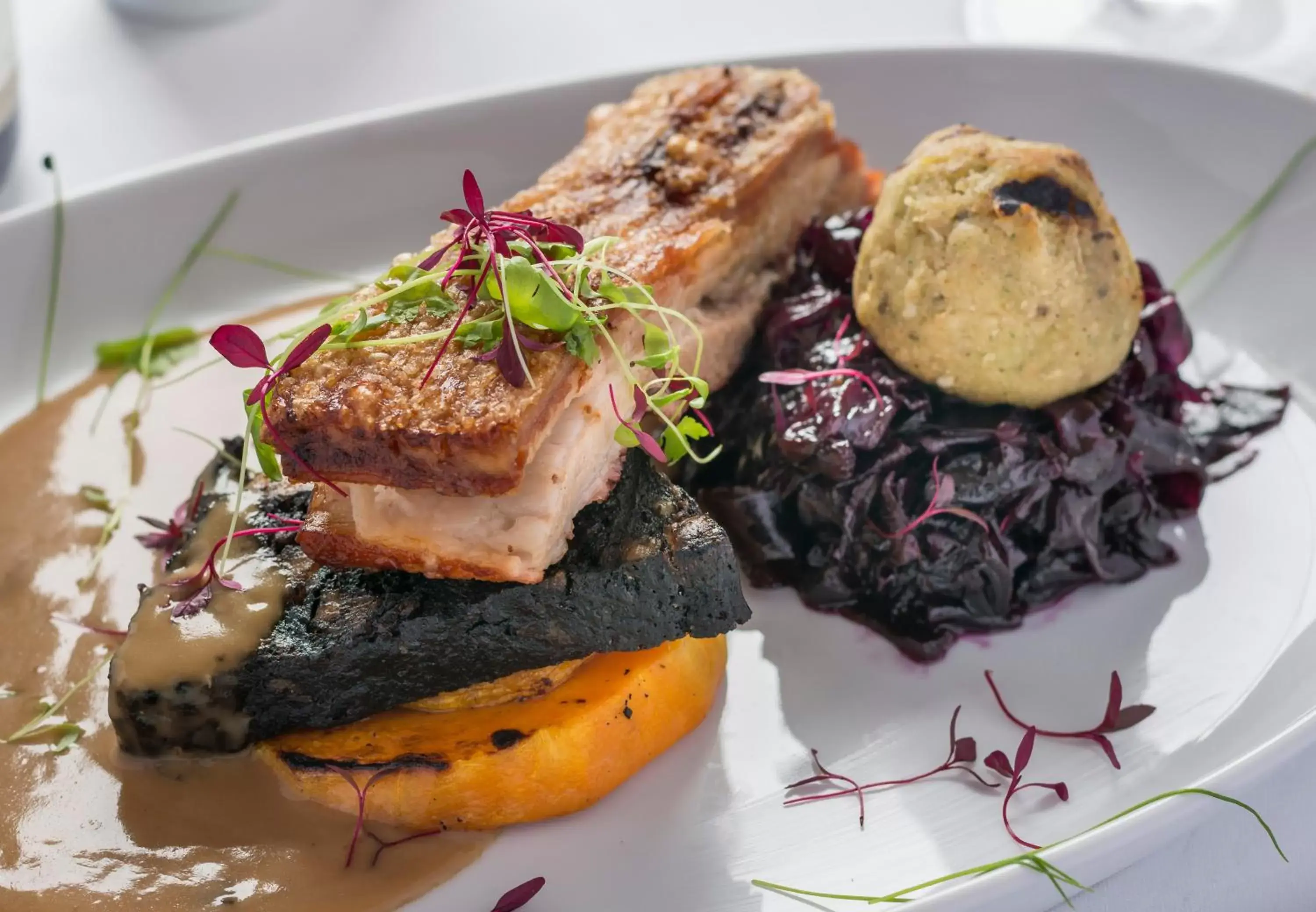 Food close-up, Food in The Feathers Hotel, Helmsley, North Yorkshire