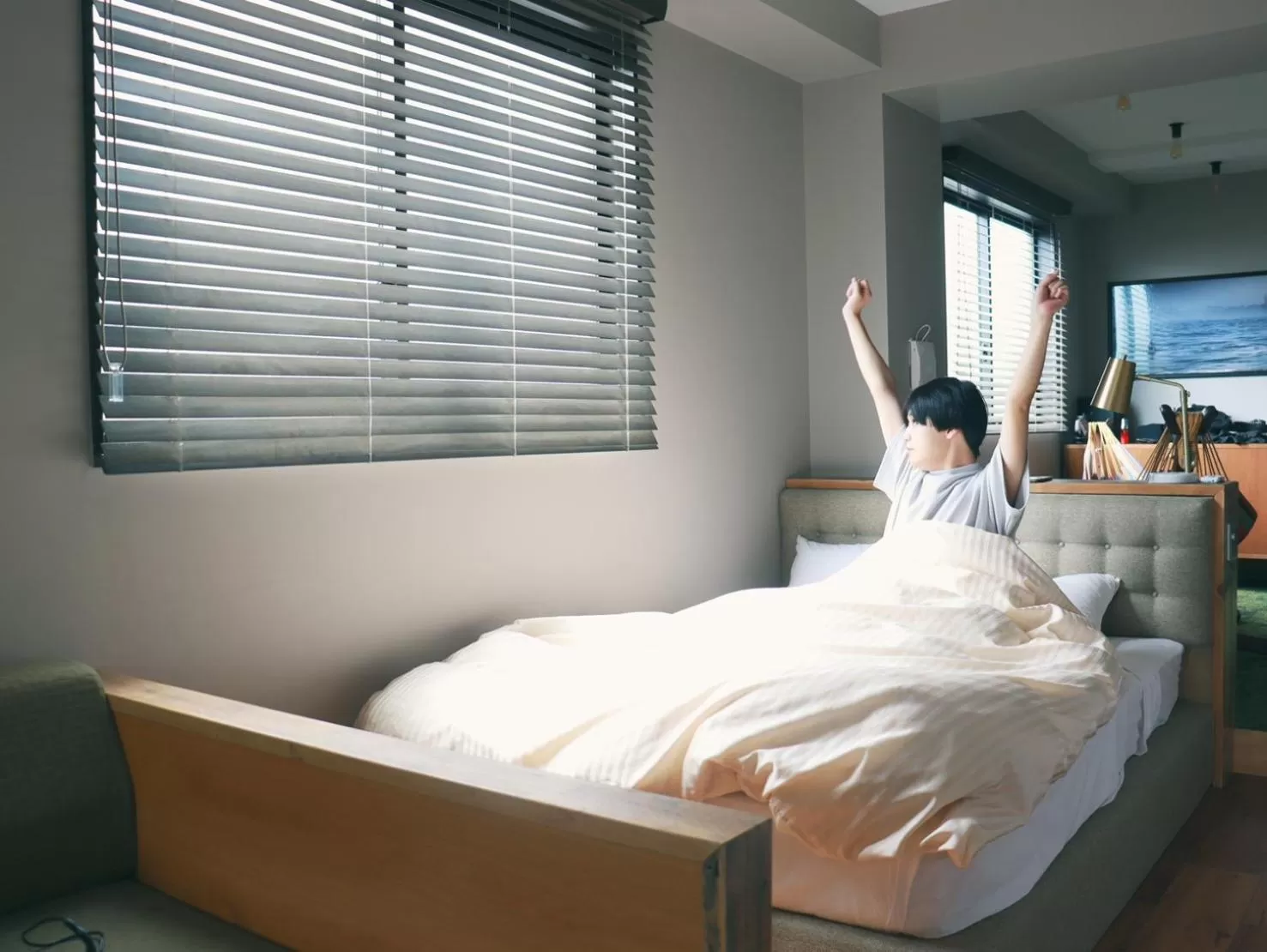 People, Bed in Hotel Vintage Tokyo Kagurazaka