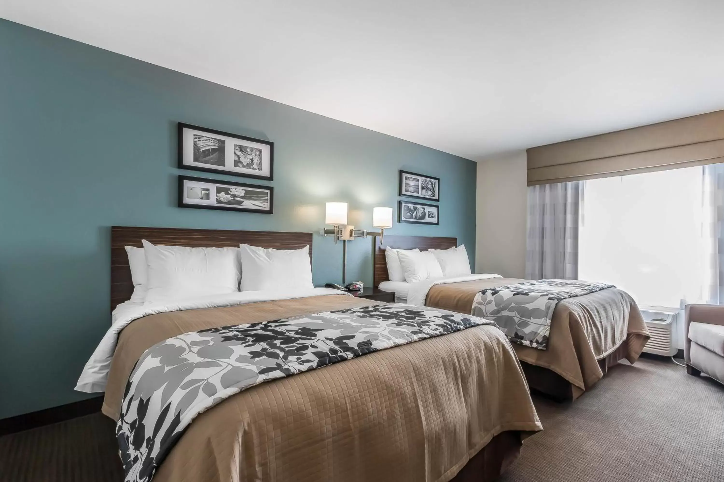 Bedroom, Bed in Sleep Inn & Suites O'Fallon MO - Technology Drive