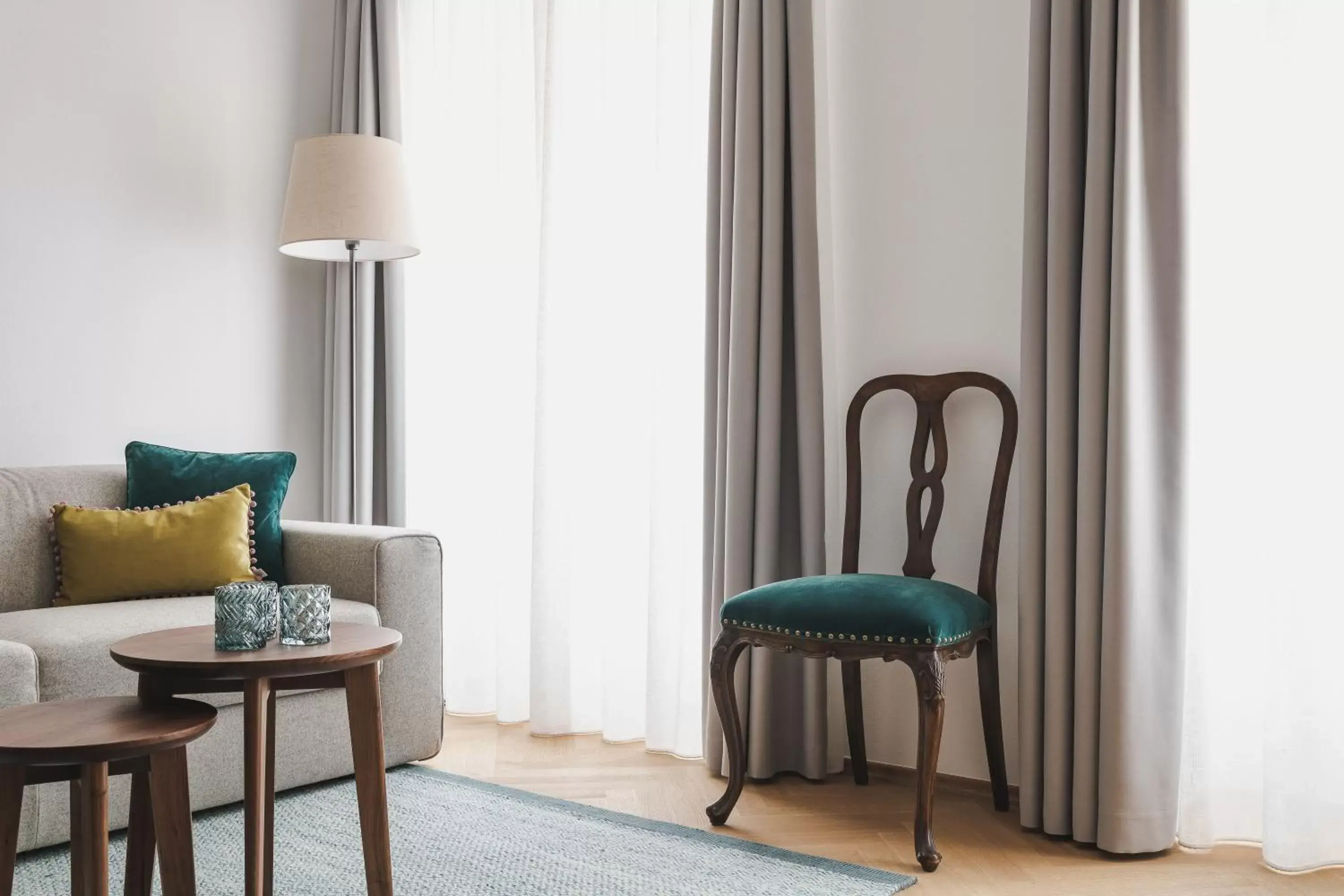 Living room, Seating Area in Kuntino Suites