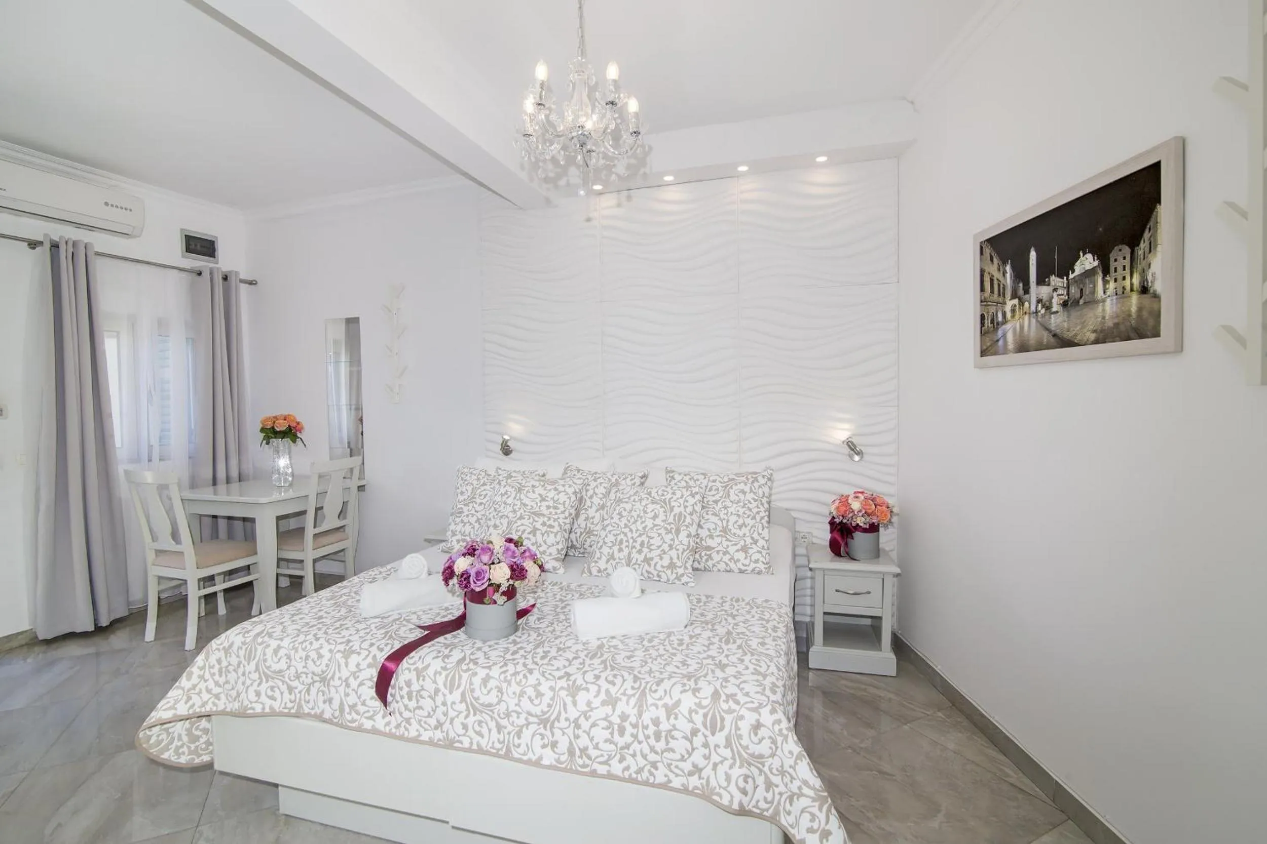 Bedroom, Bed in Villa Antea Apartments with Free Parking