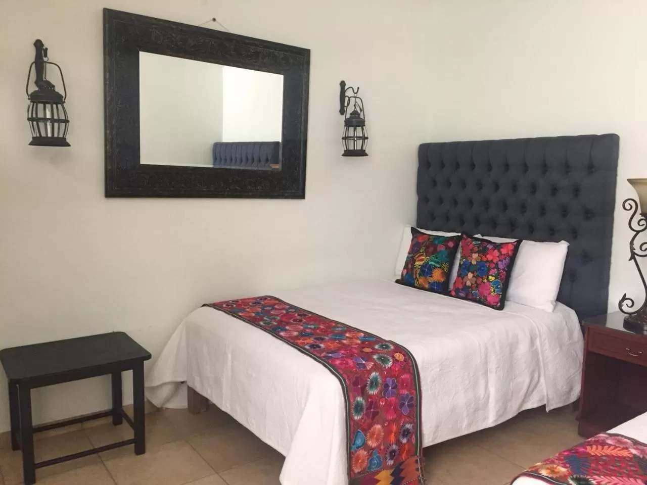 Bed in Del Centro Hotel Bernal