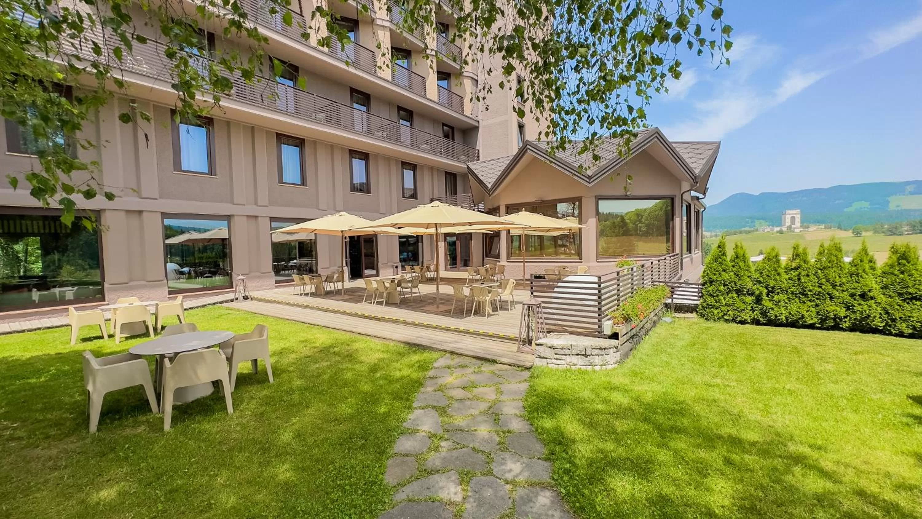 Garden in Linta Hotel Wellness & Spa