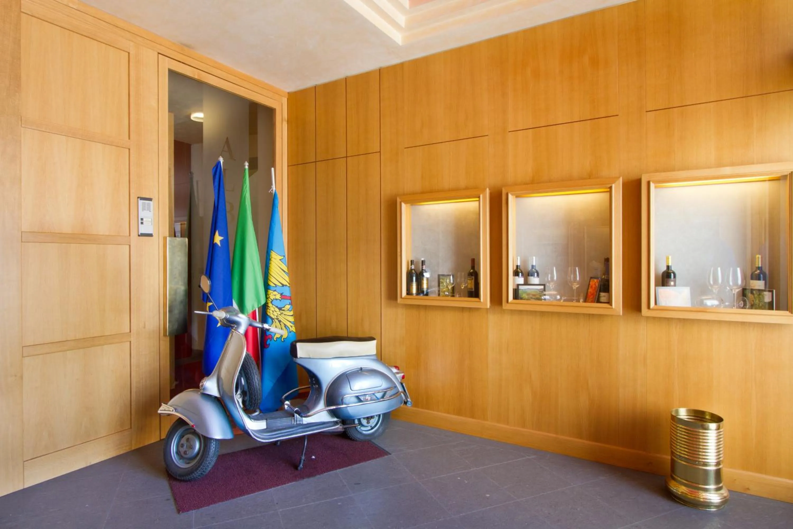 Lobby or reception in Albergo Roma