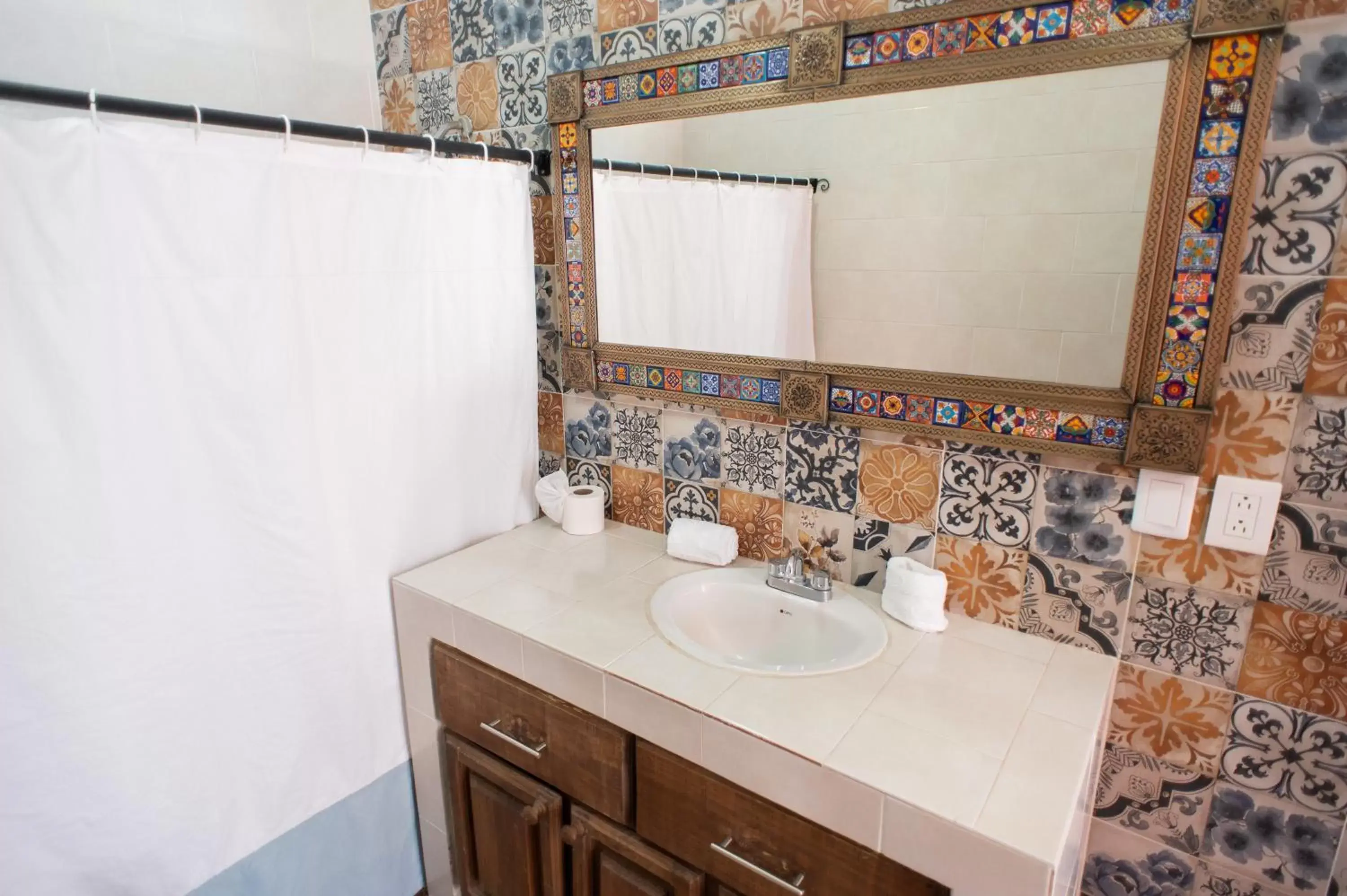 Bathroom in Posada San Miguelito