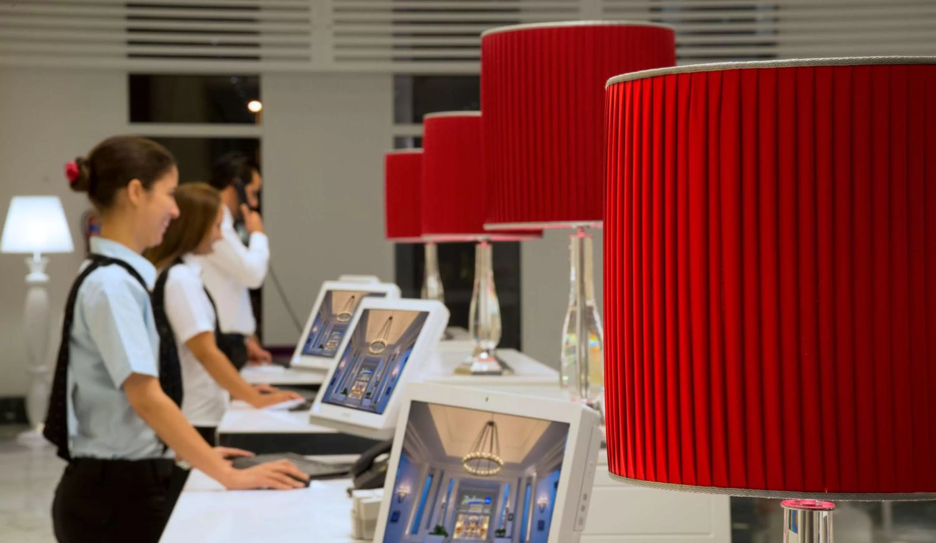 Lobby or reception in Radisson Blu Resort & Thalasso Hammamet