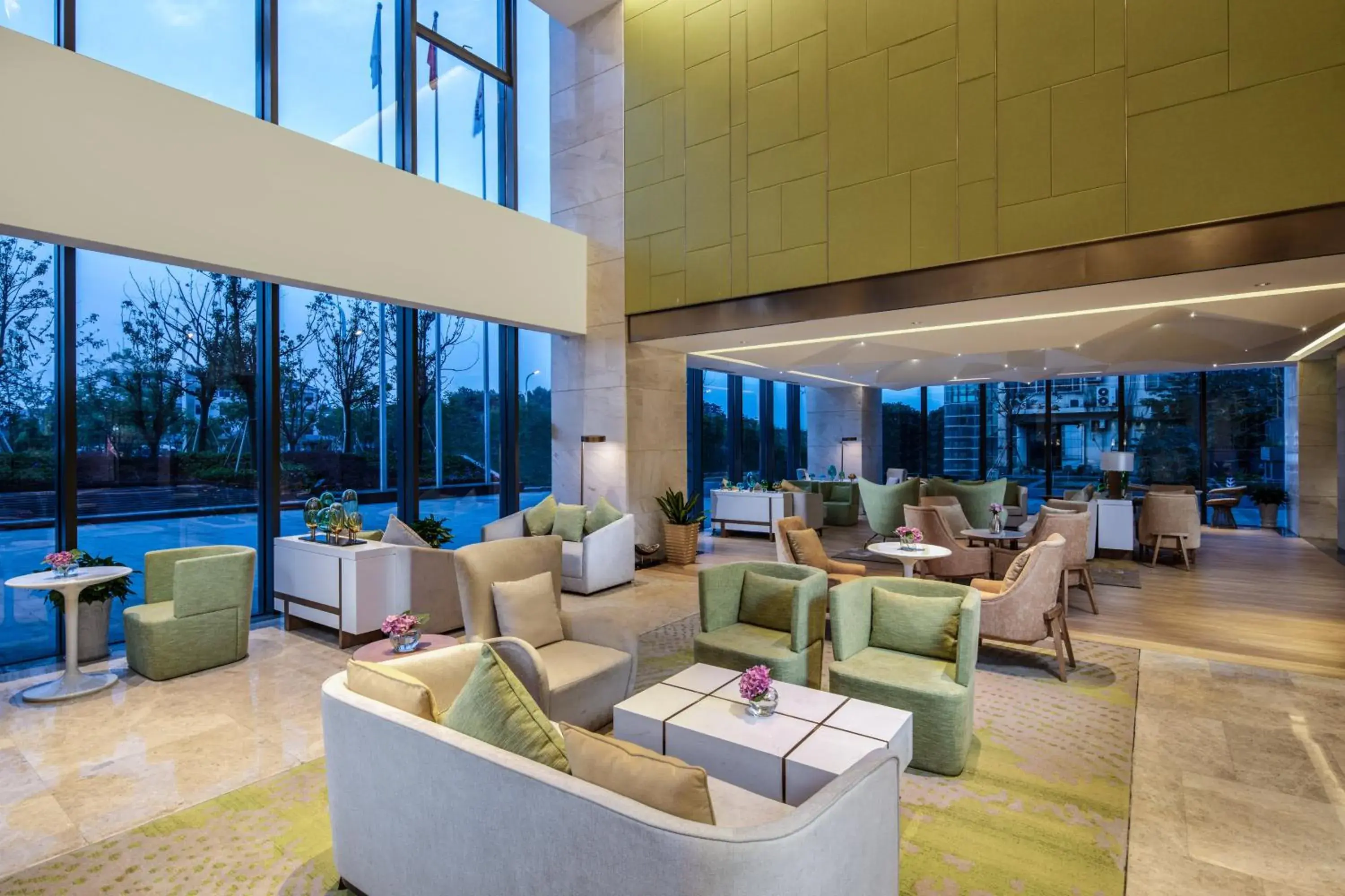 Property building, Lobby/Reception in Holiday Inn Nanjing Harbour, an IHG Hotel