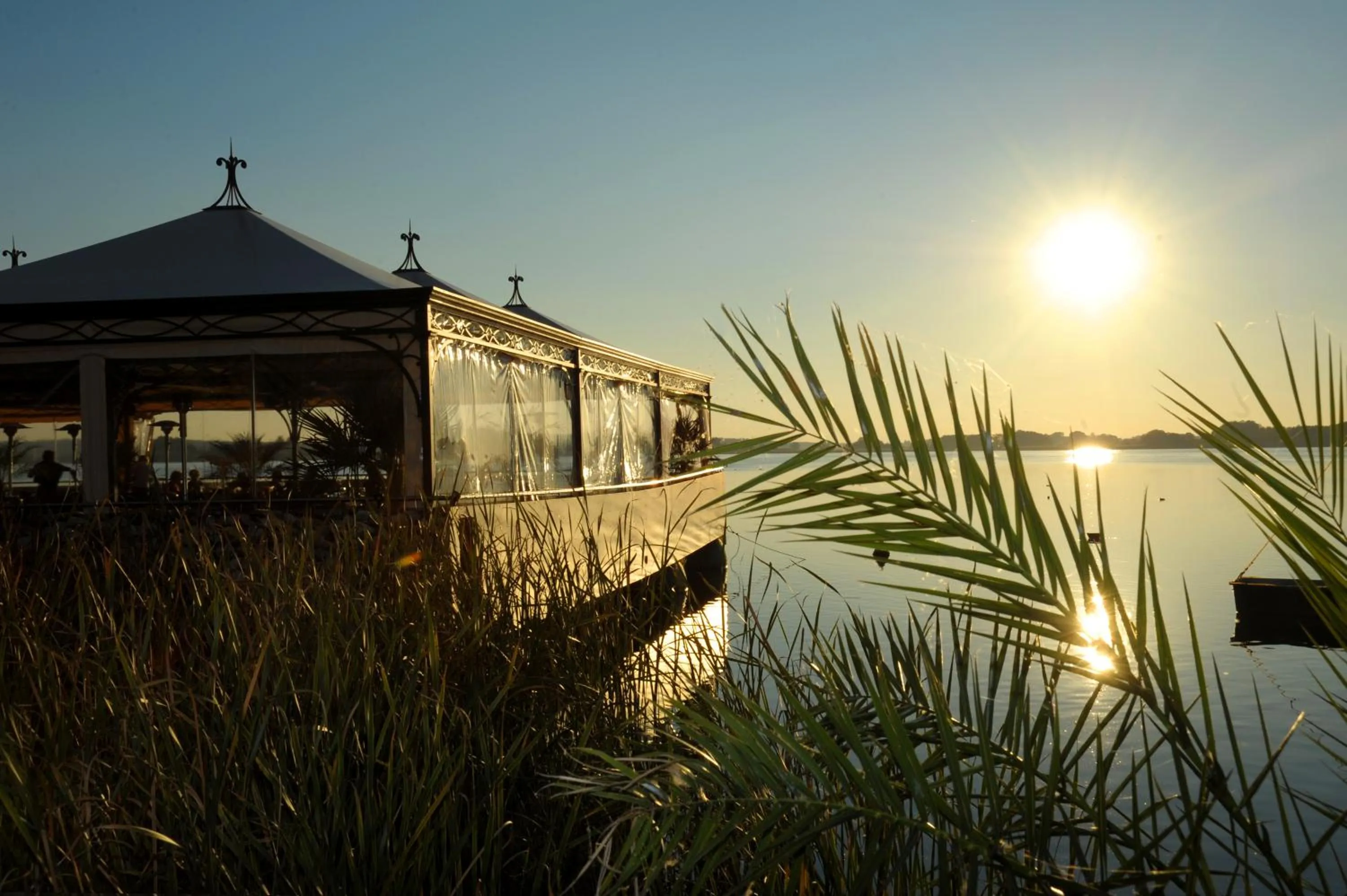 Sunset in Seehotel Berlin-Rangsdorf