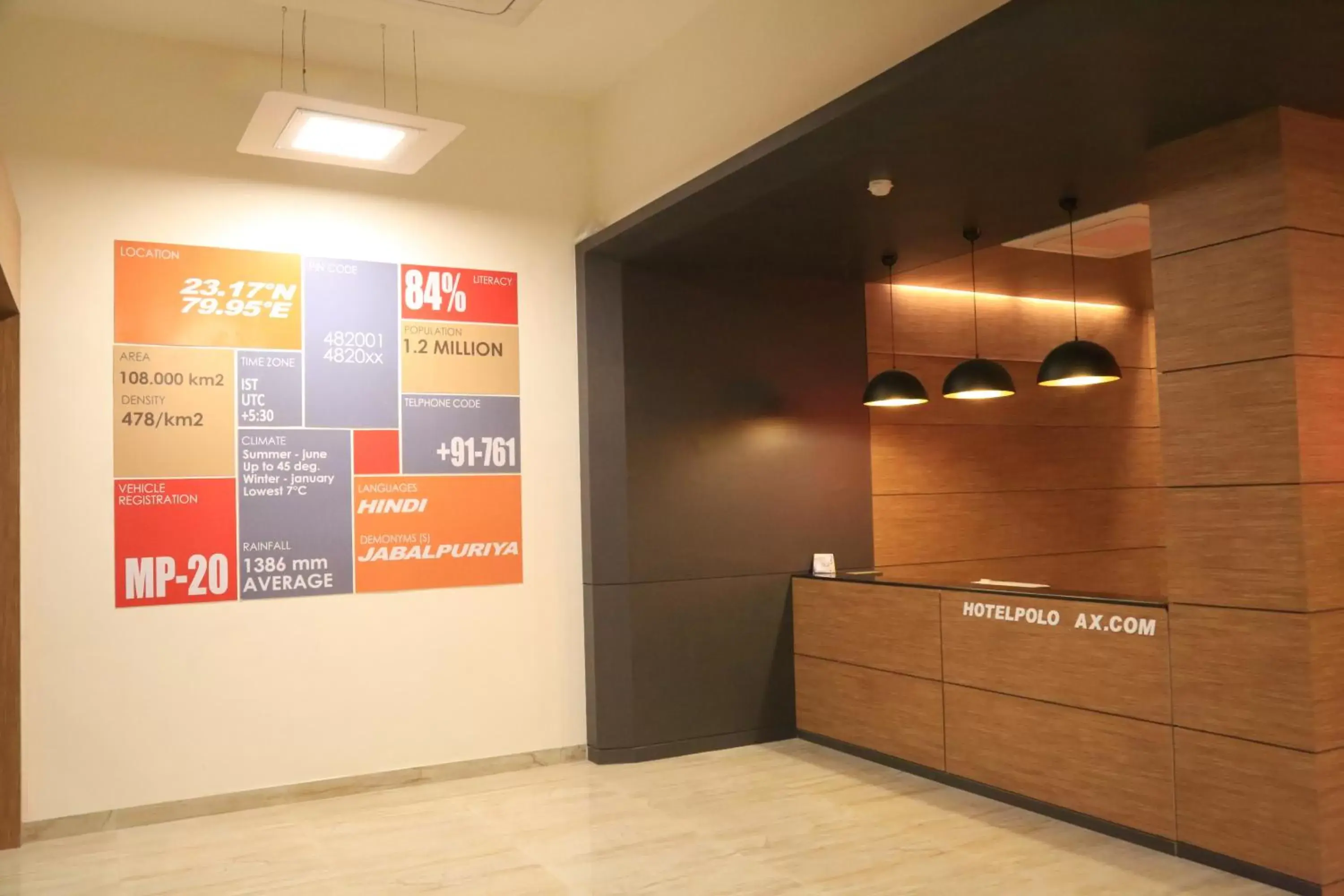 Lobby or reception in Max Hotels Jabalpur