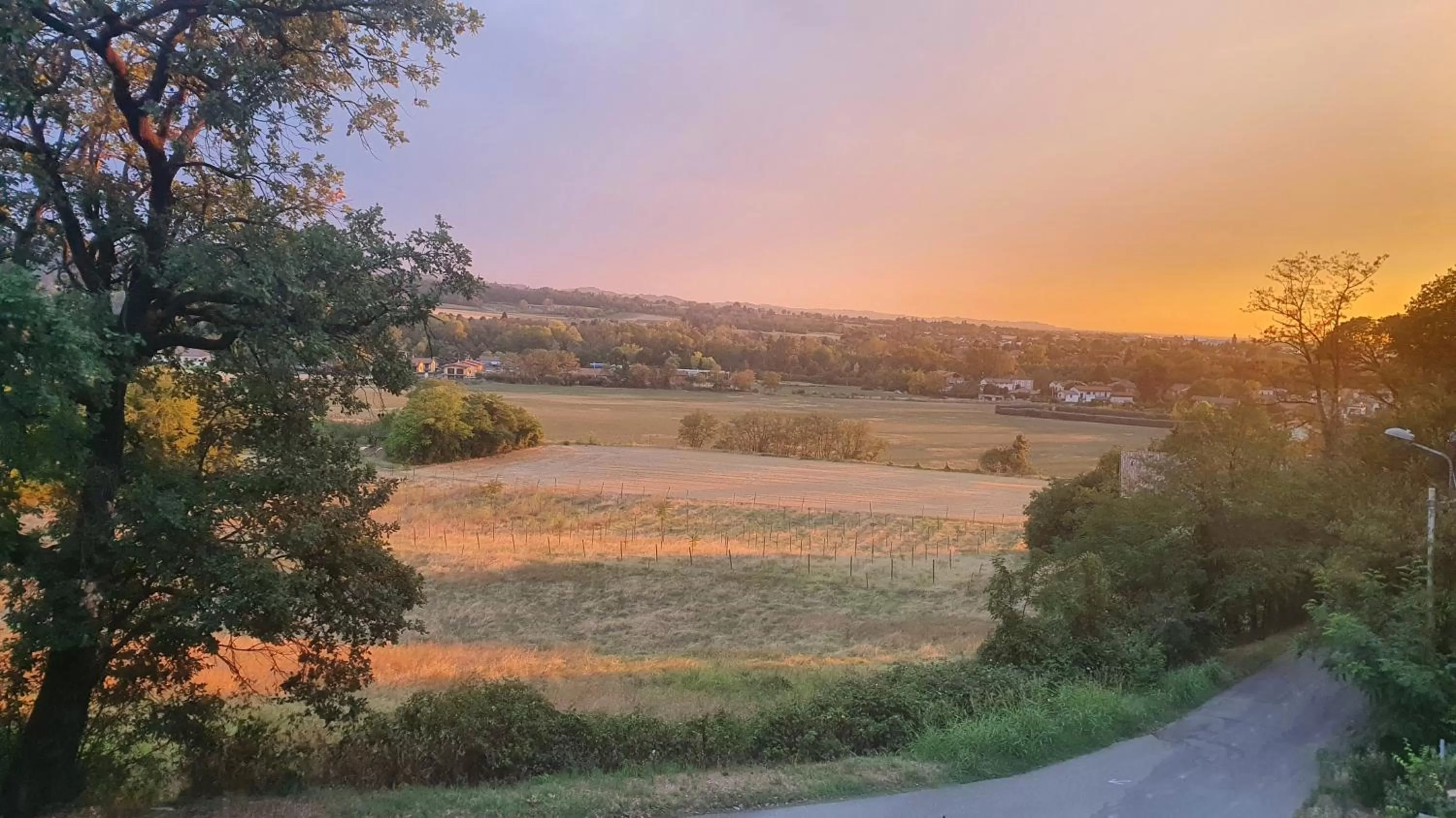 Natural landscape in B&B LE TERME