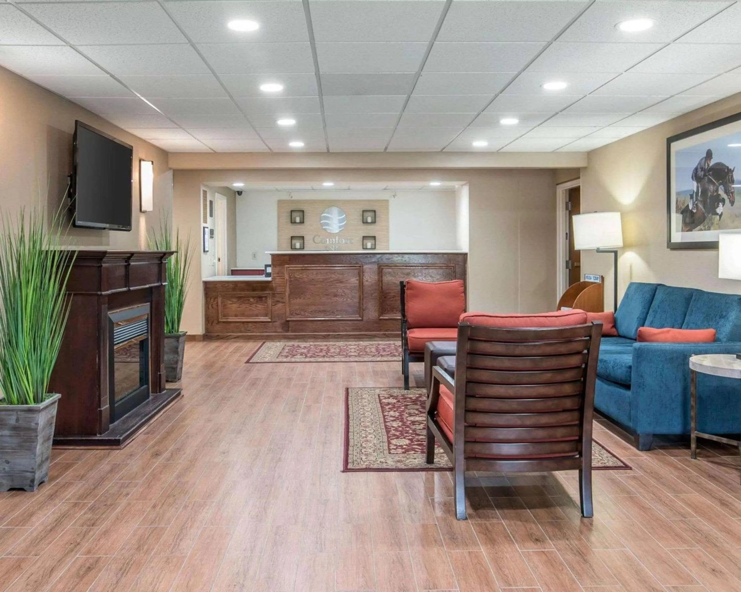 Lobby or reception in Comfort Inn Saugerties