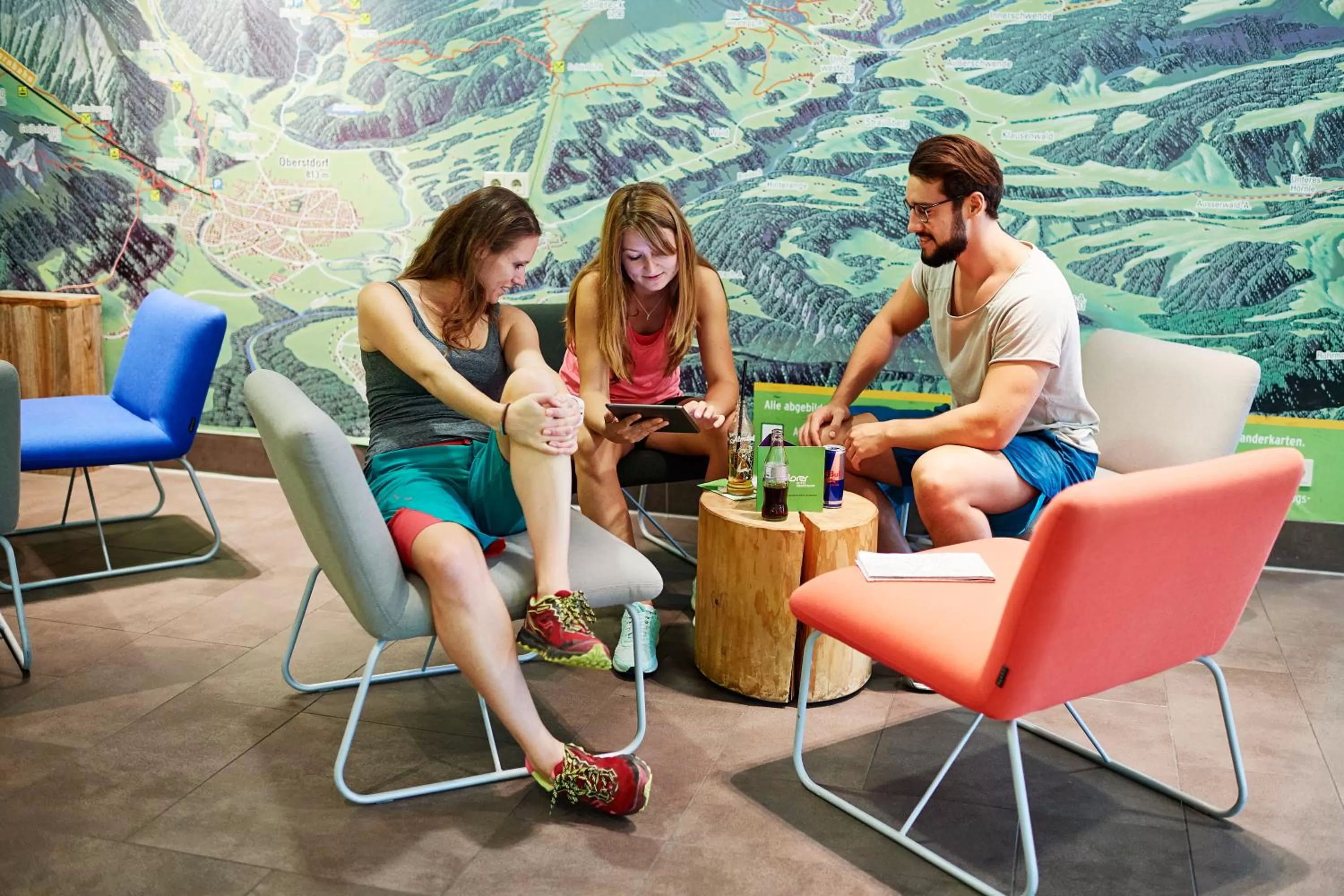 Lounge or bar in Explorer Hotel Garmisch