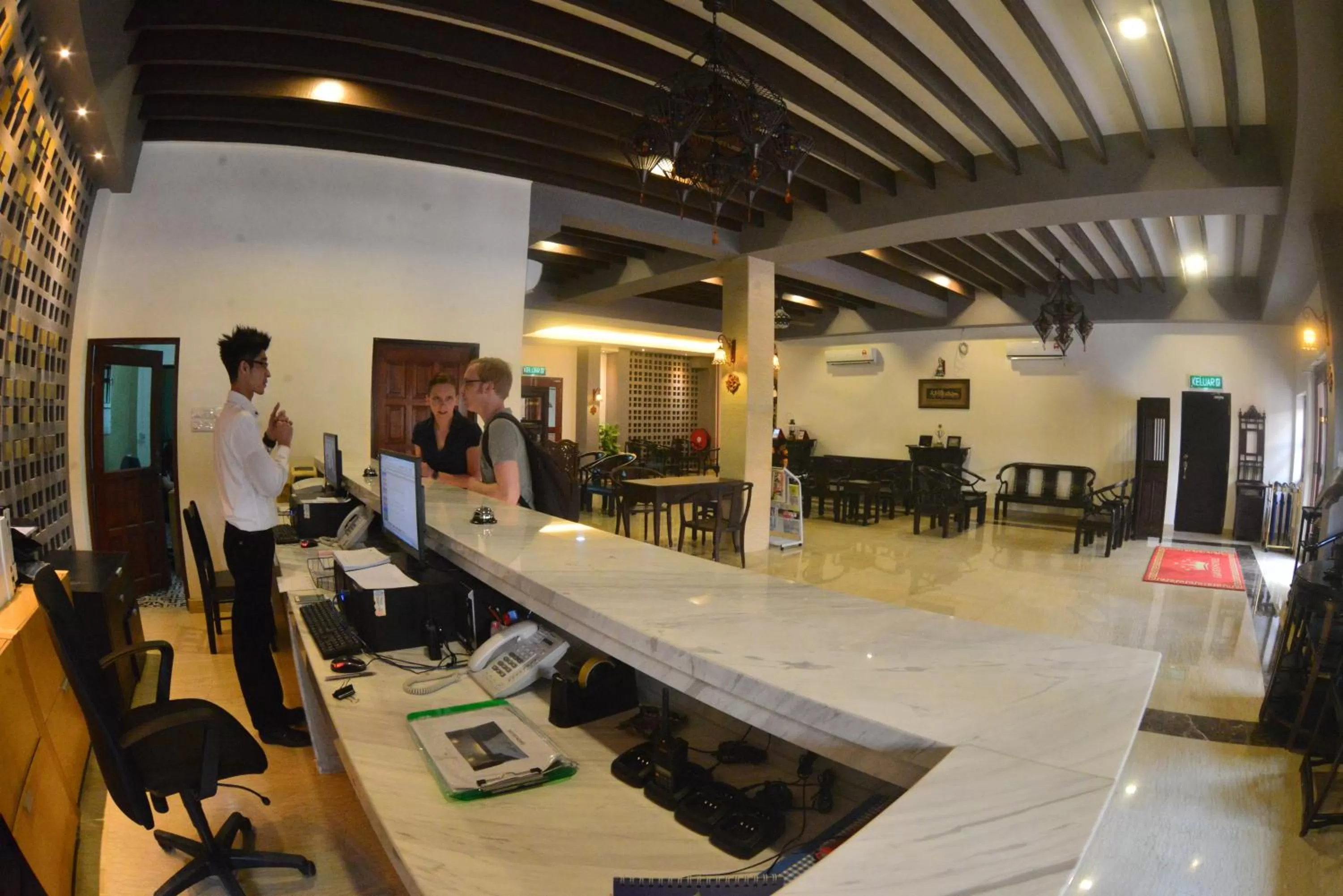Lobby or reception in Swiss Hotel Heritage Boutique Melaka