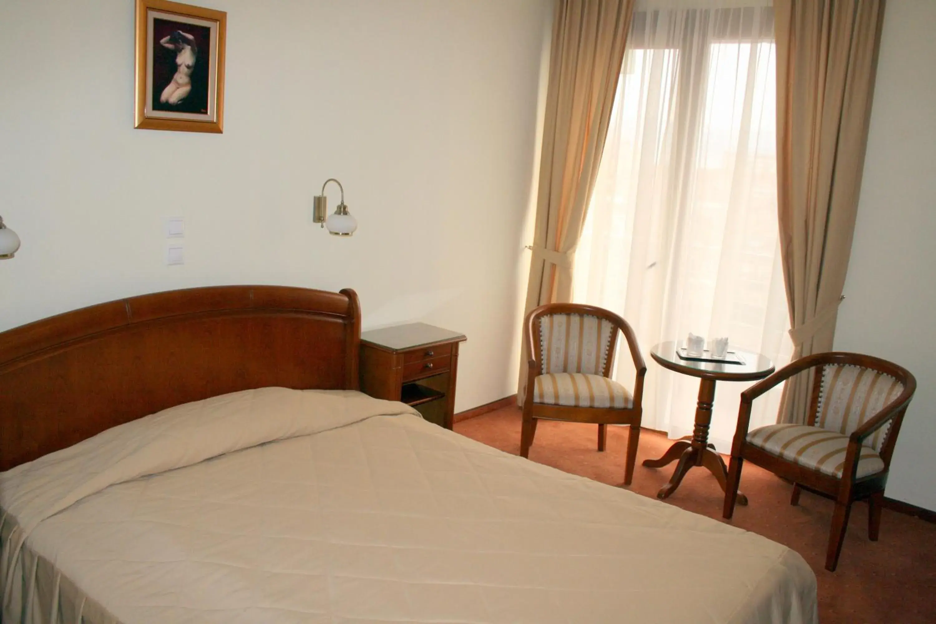 Bed in Hotel Sarmis