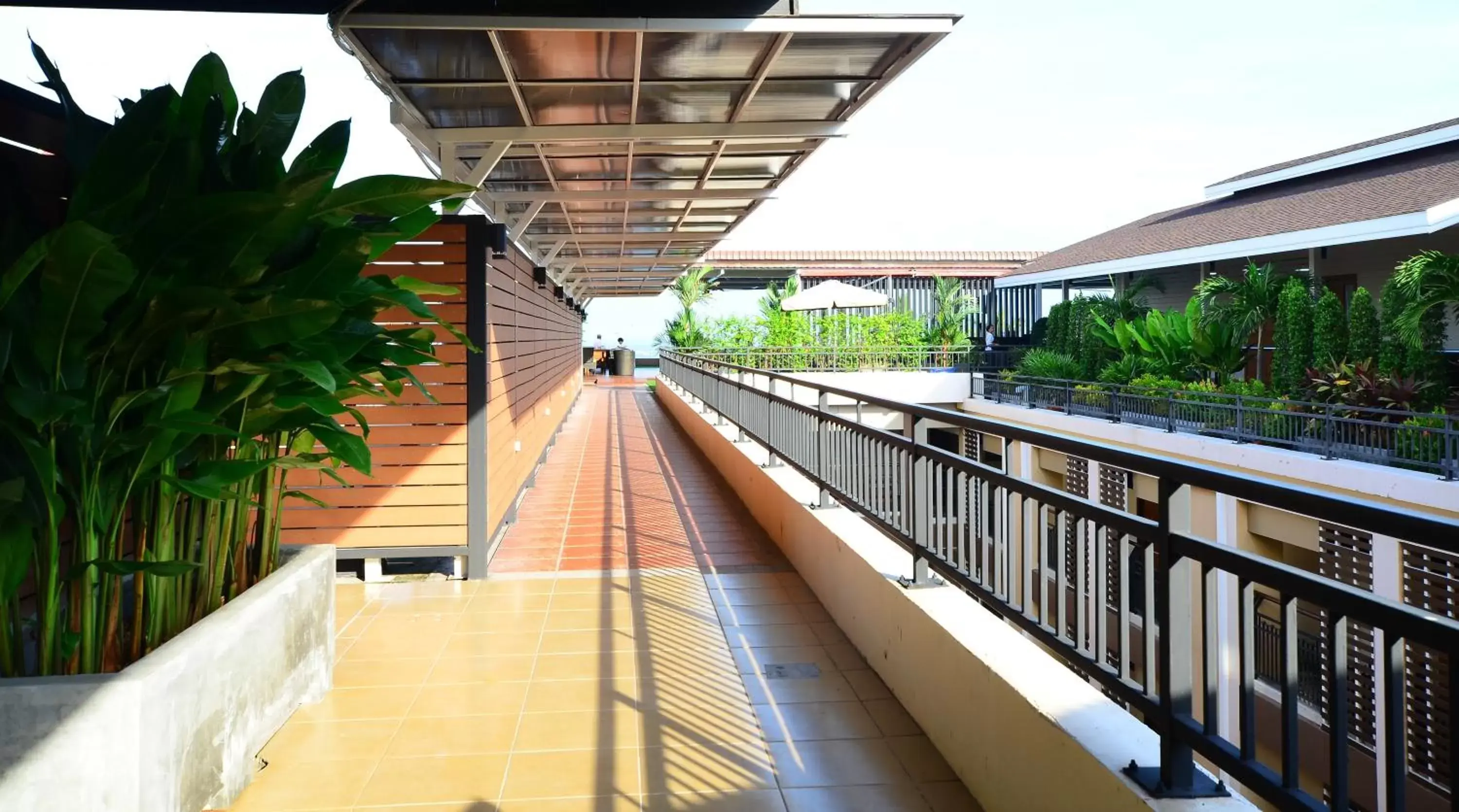 Natural landscape, Balcony/Terrace in Baywalk Residence Pattaya