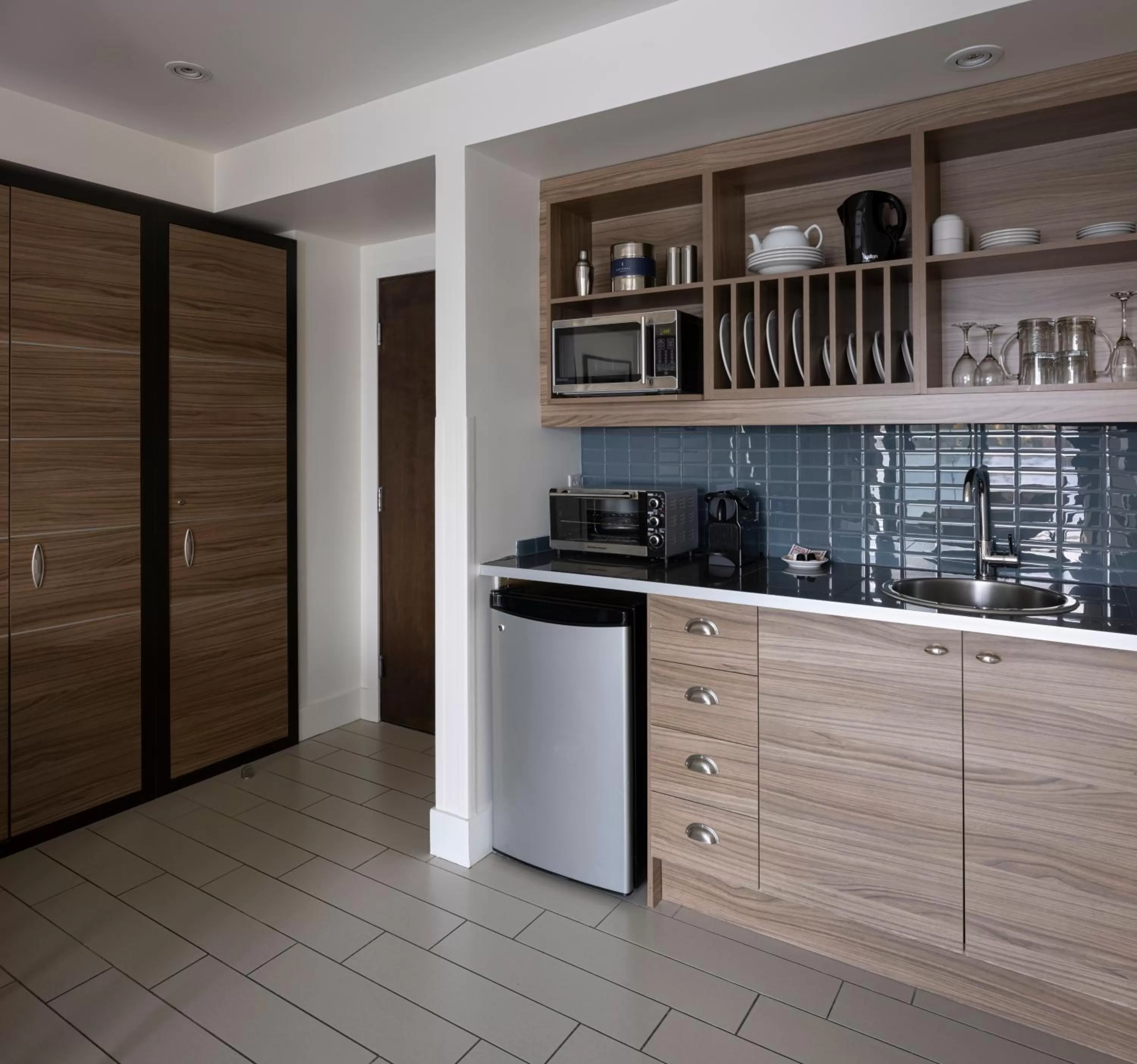 Kitchen or kitchenette in Estérel Resort