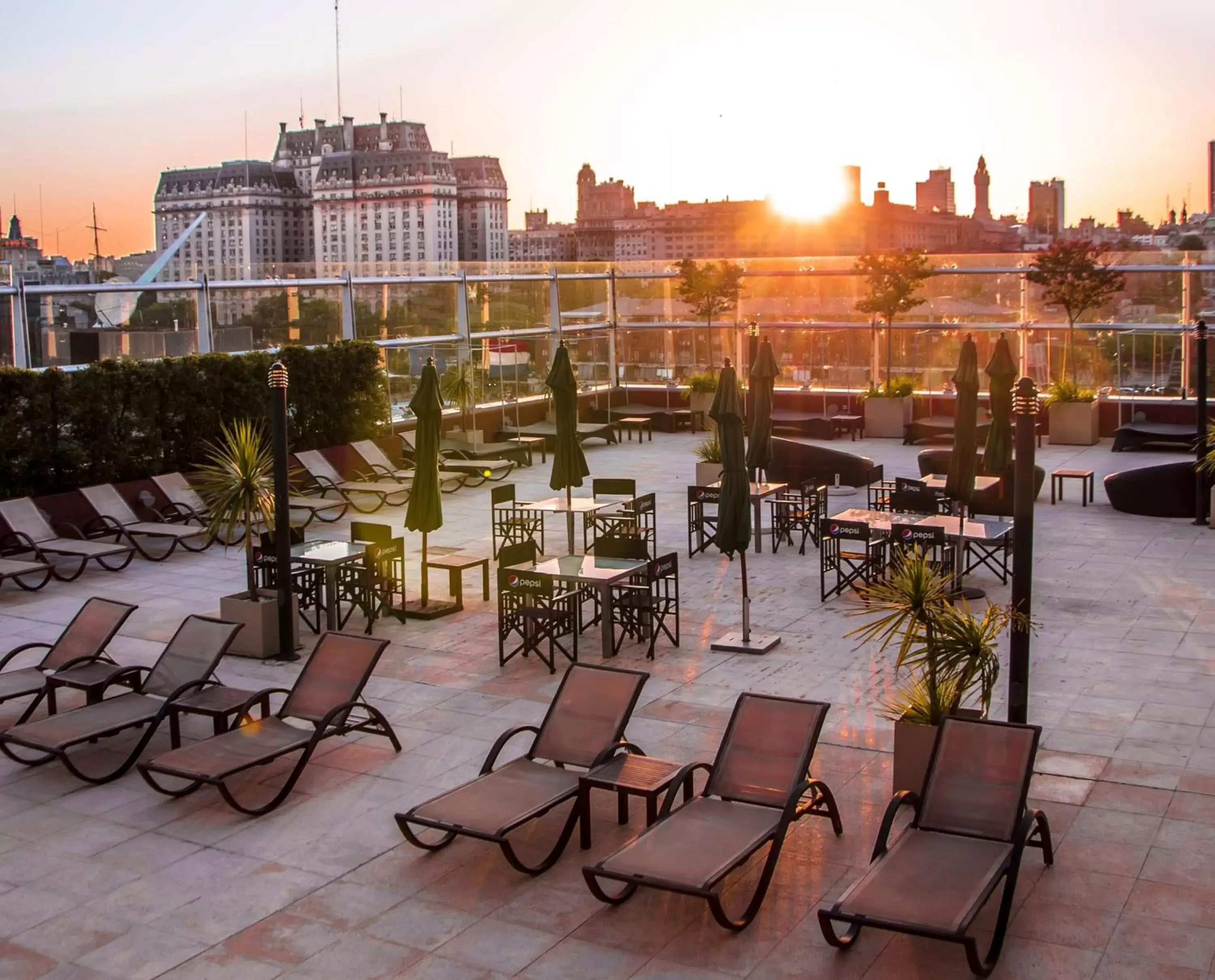 Patio in Hilton Buenos Aires