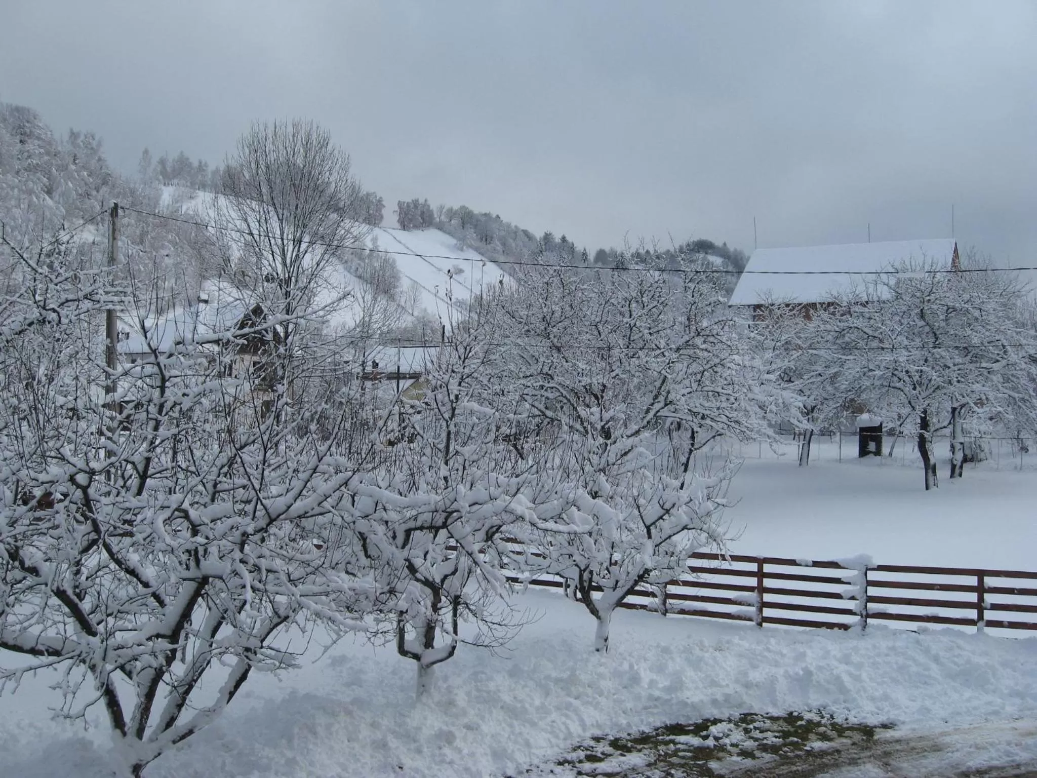 Winter in Pensiunea Luminita