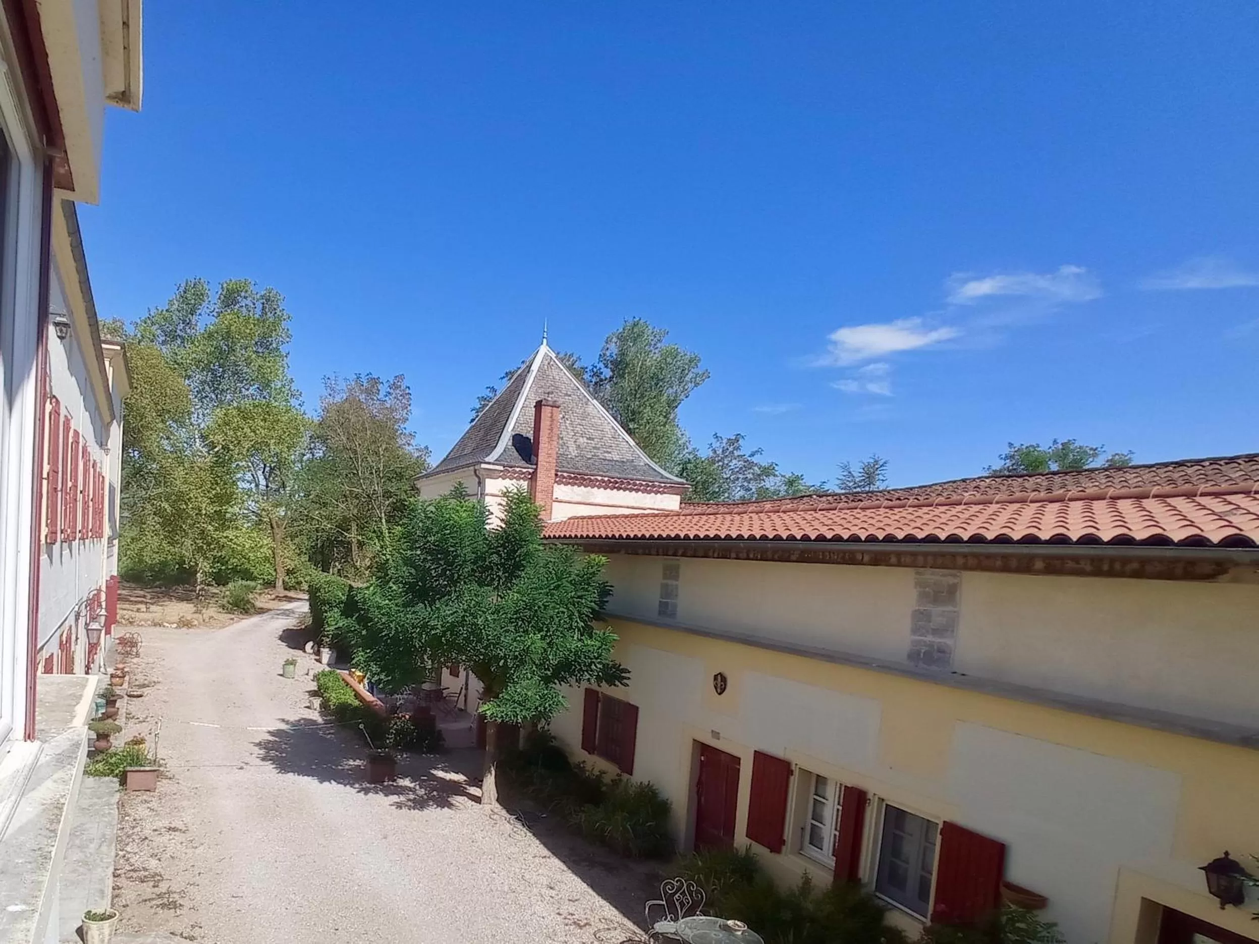 View (from property/room) in Domaine de Rasigous