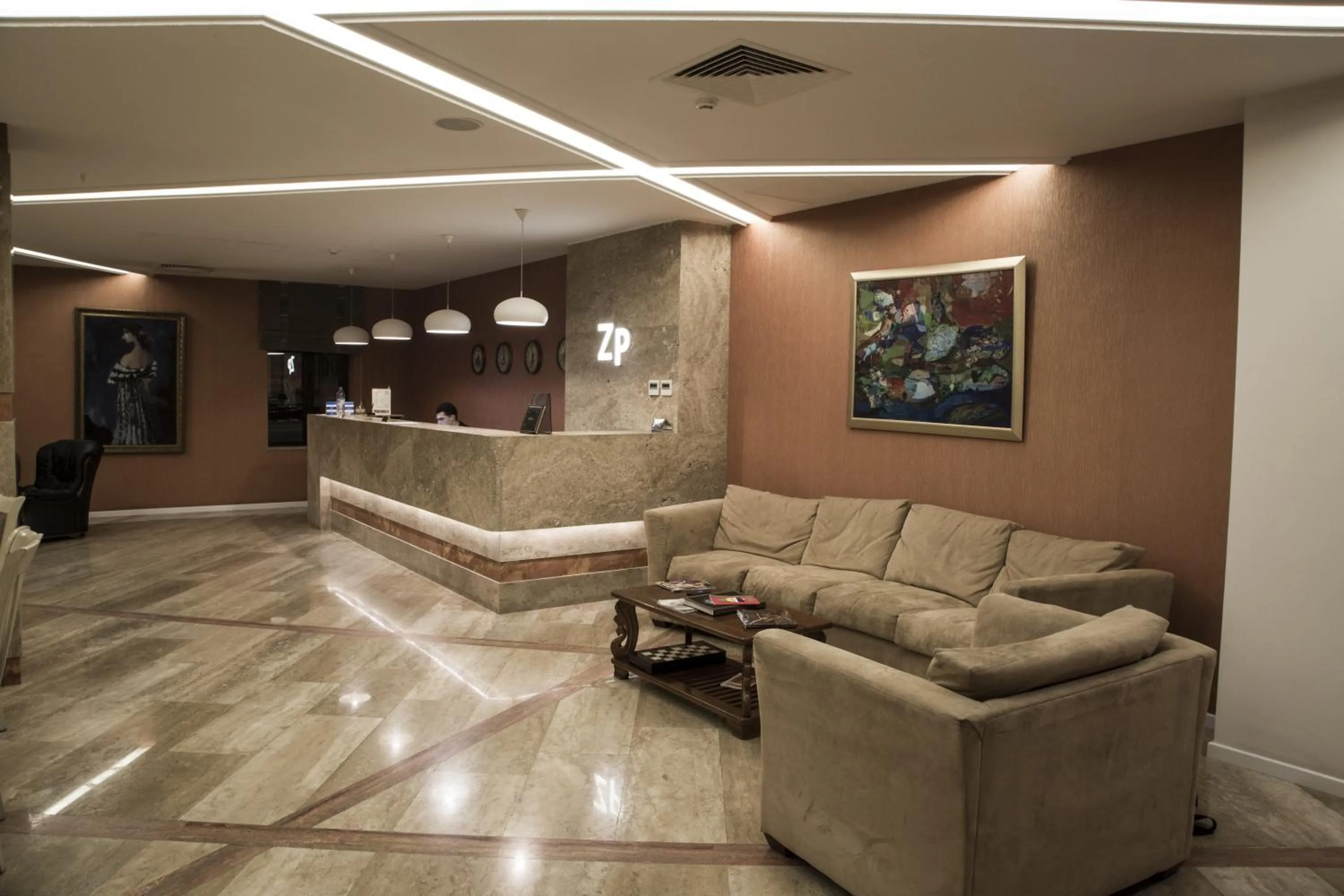 Lobby or reception in Hotel ZP Palace