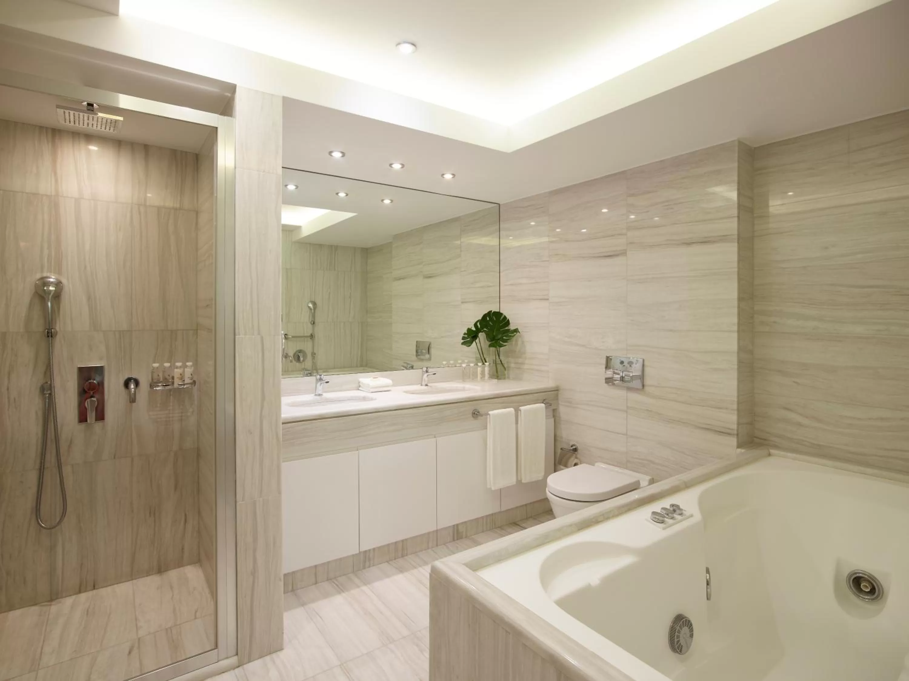 Shower in Titania Hotel