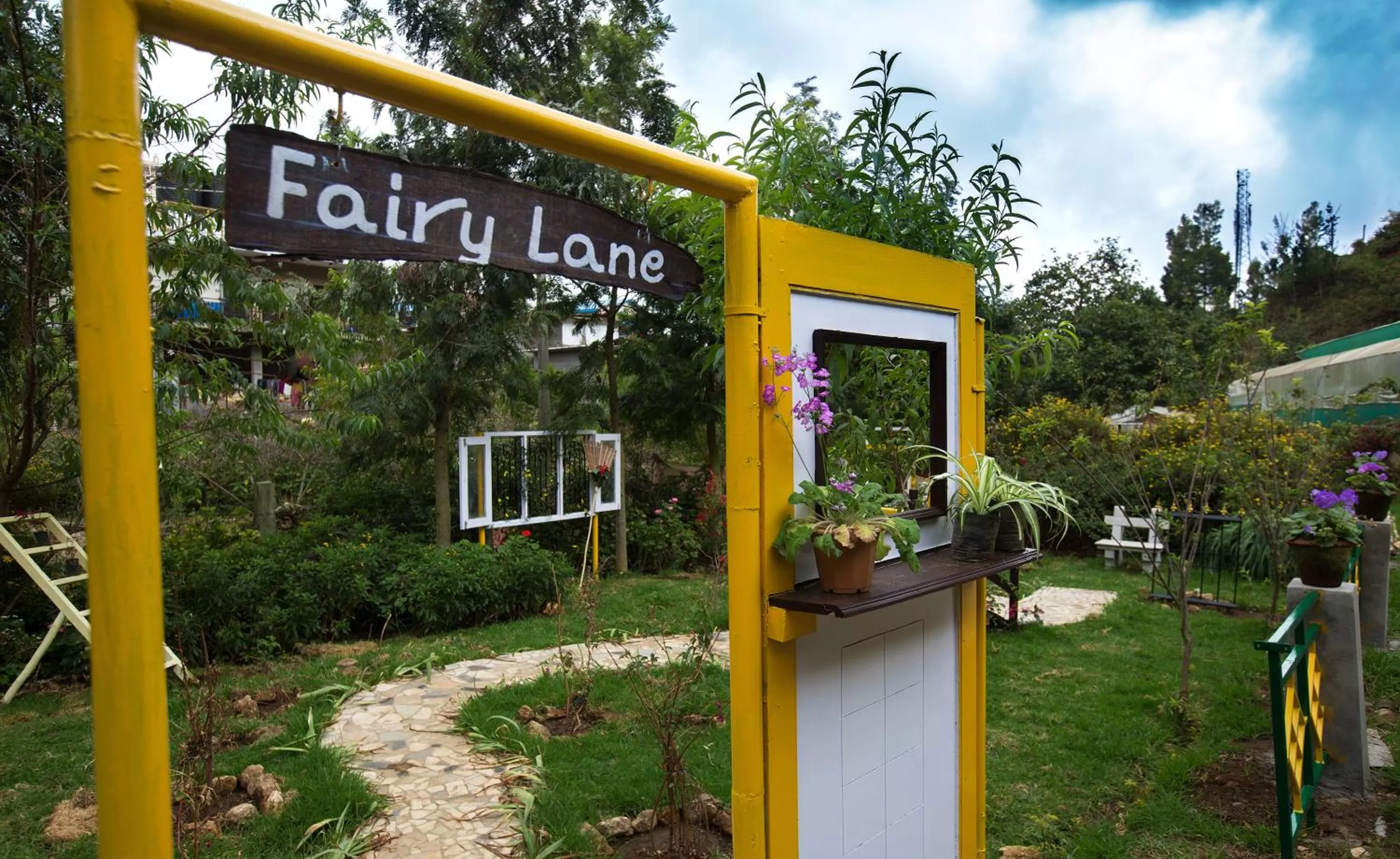 Garden in Pine Borough Inn