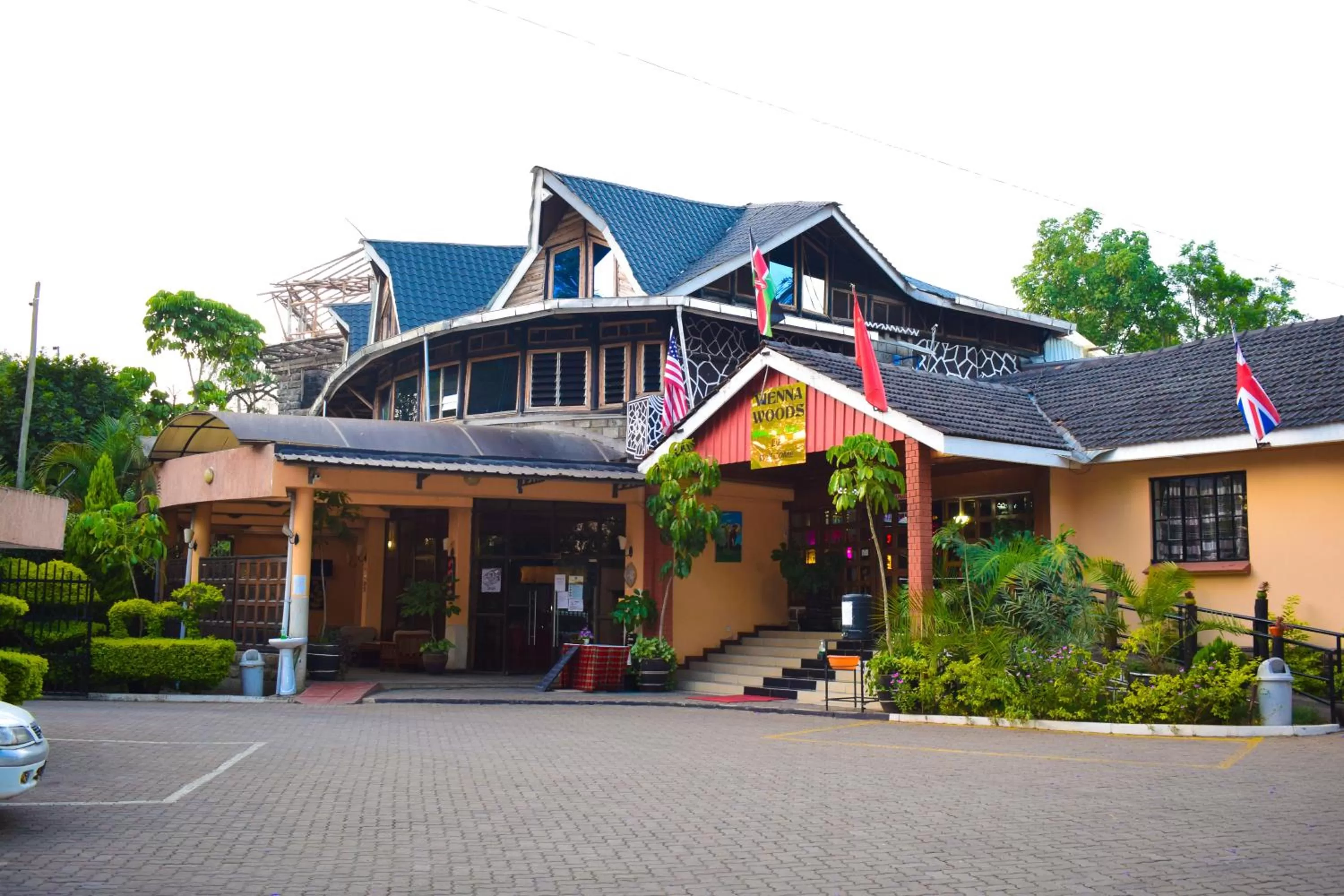 Property Building in Vienna Woods Hotel Nakuru