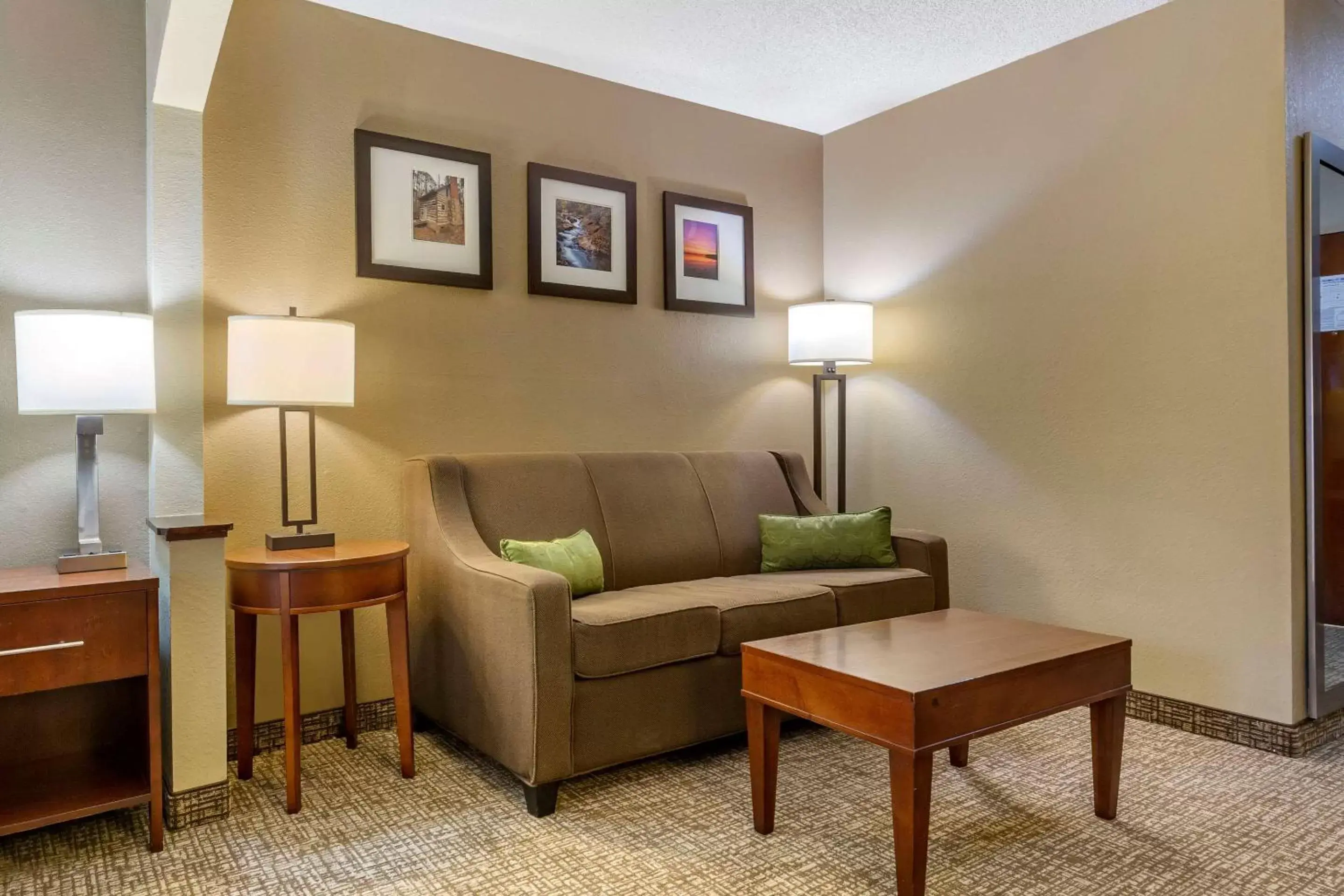 Photo of the whole room, Seating Area in Comfort Inn Apex - Holly Springs