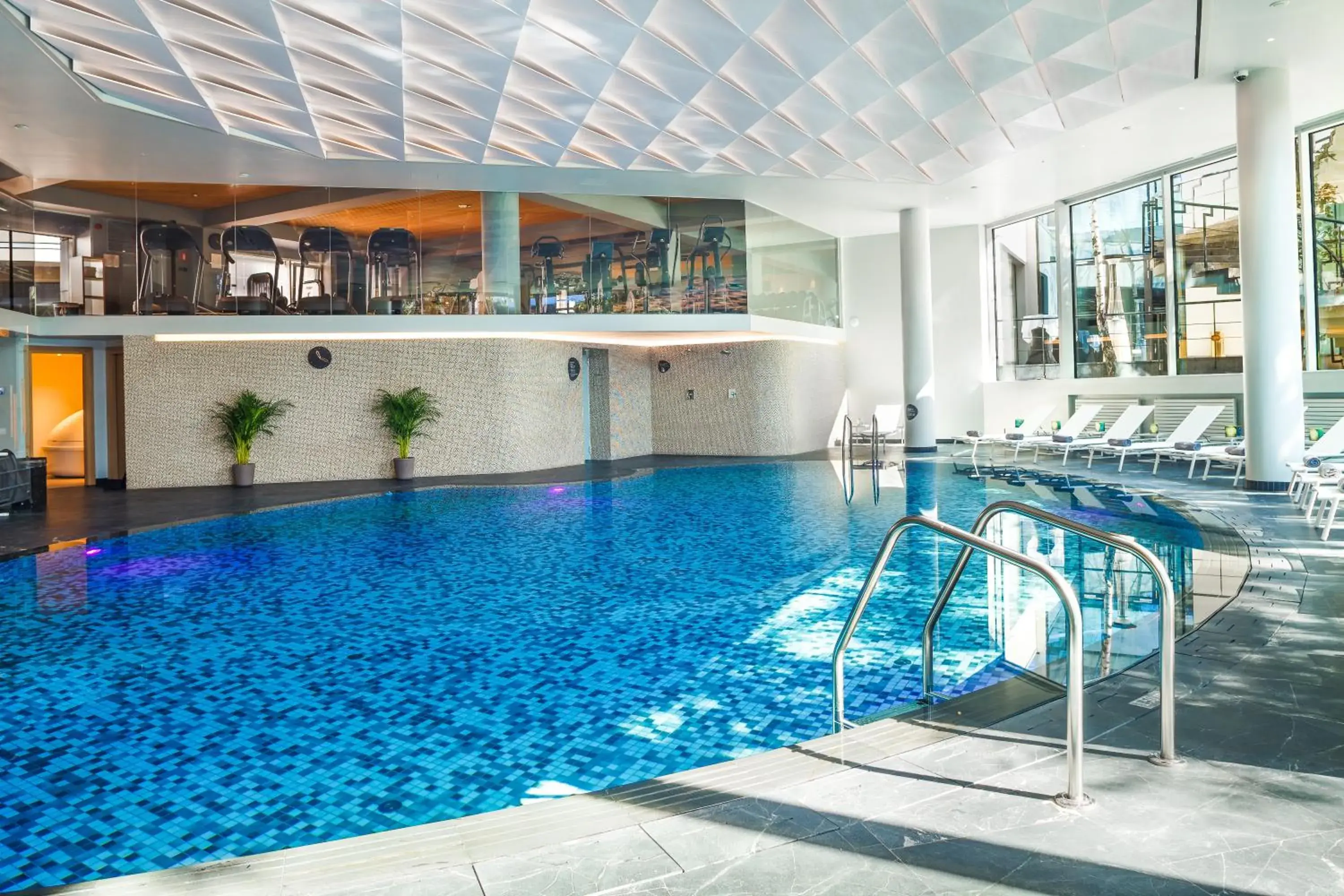 Day, Swimming Pool in Crowne Plaza Bucharest, an IHG Hotel