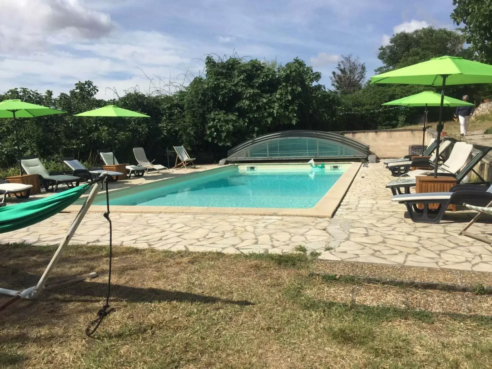 Swimming Pool in Presbytère de jonquiere