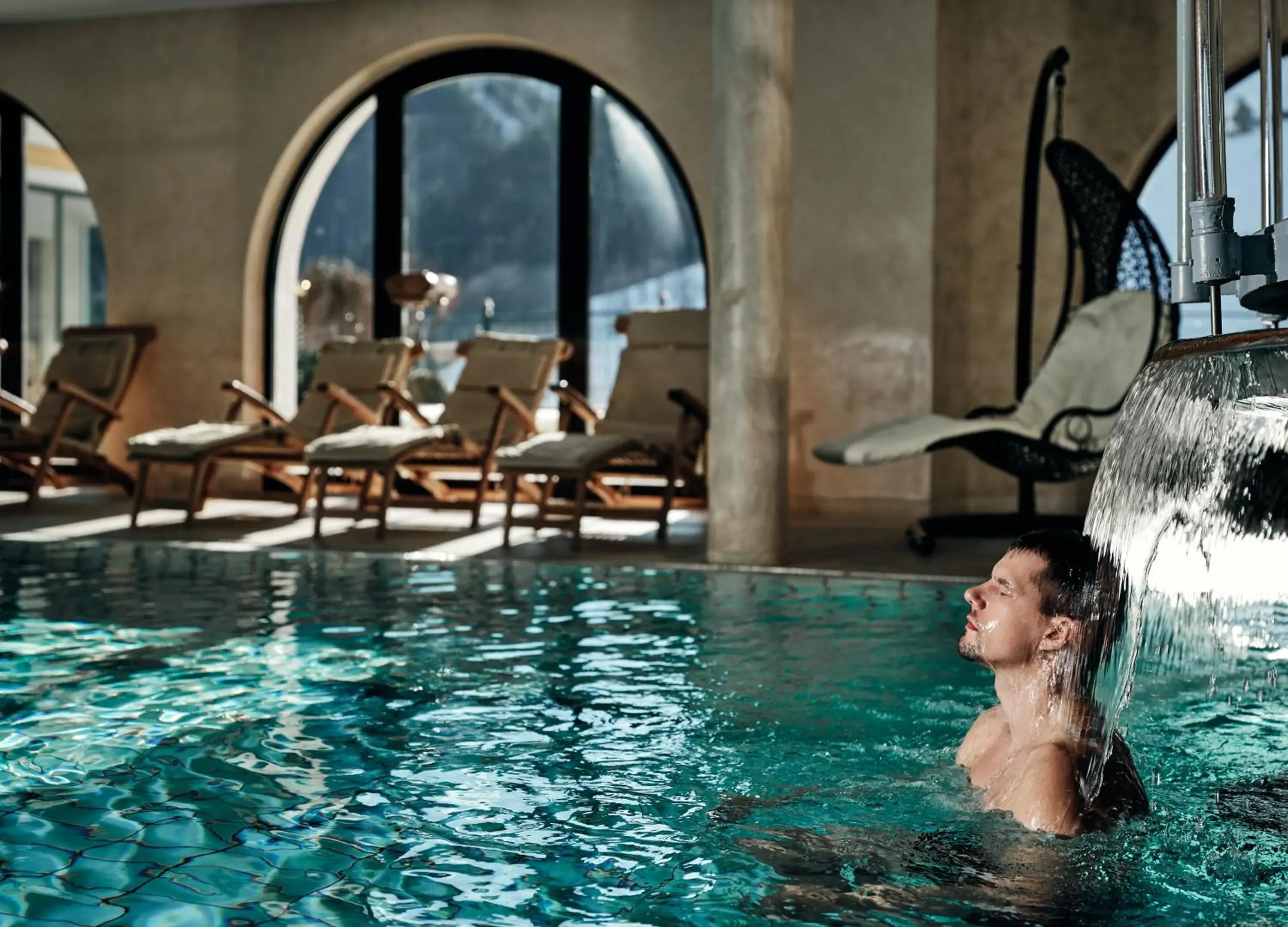 Public Bath, Swimming Pool in Hotel Pichlmayrgut