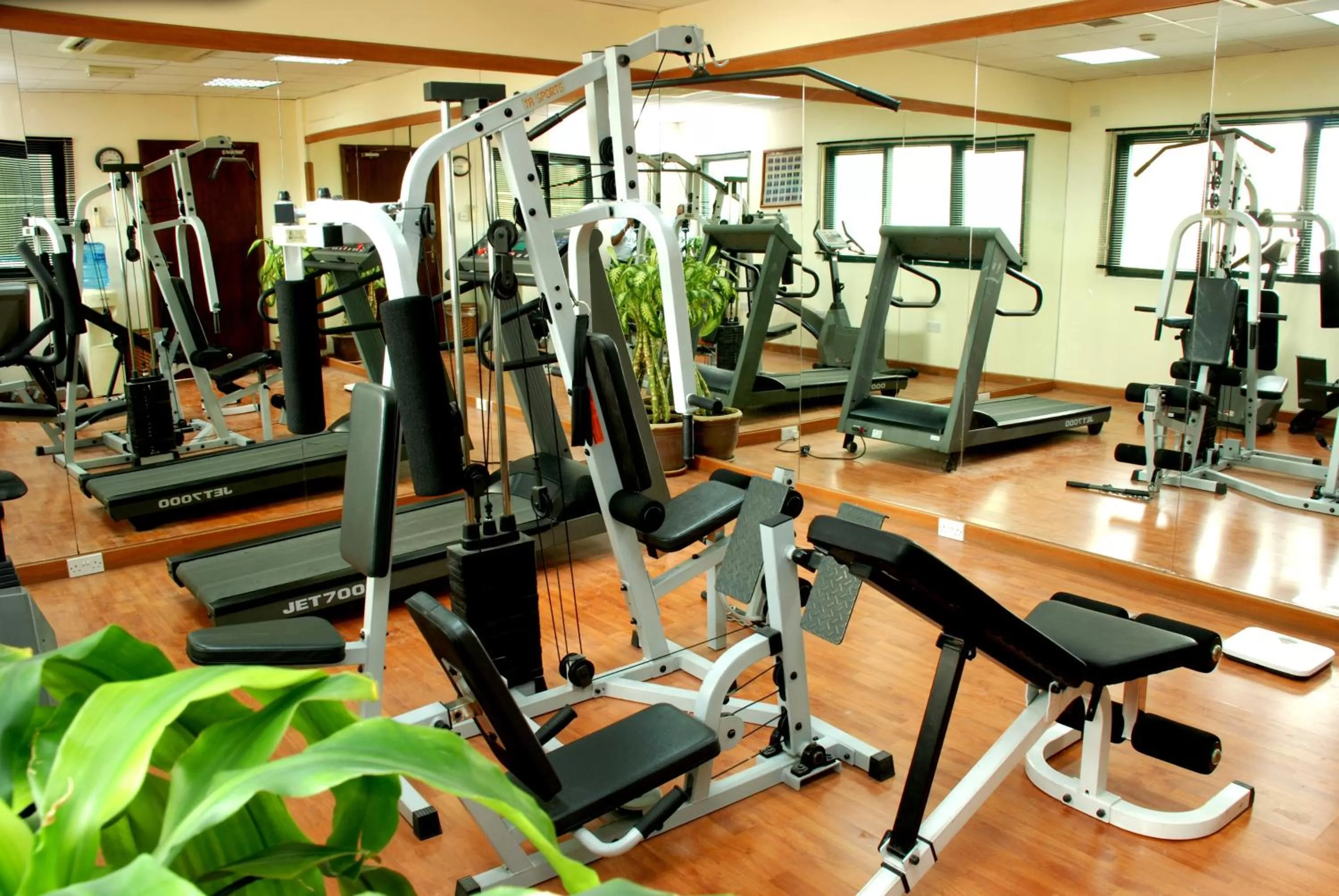 Fitness centre/facilities in Marco Polo Hotel
