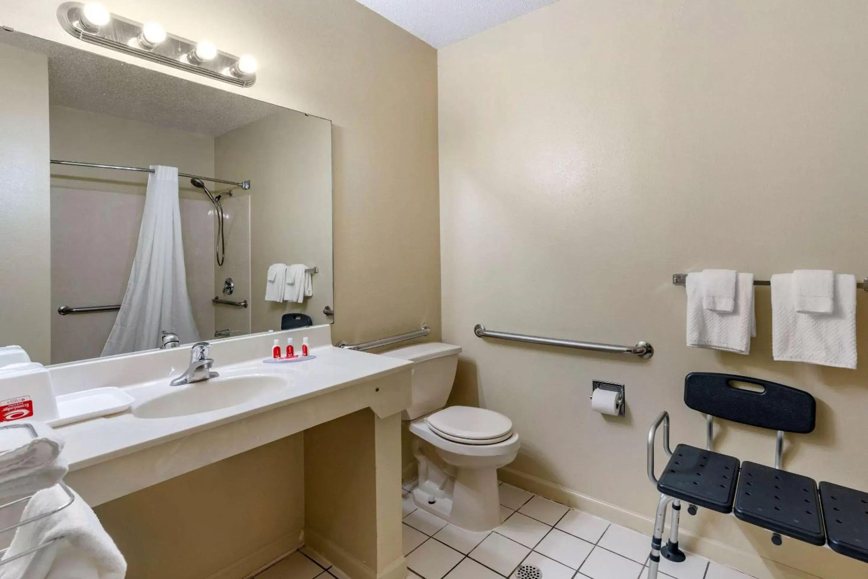 Bathroom in Econo Lodge Inn & Suites Granite City