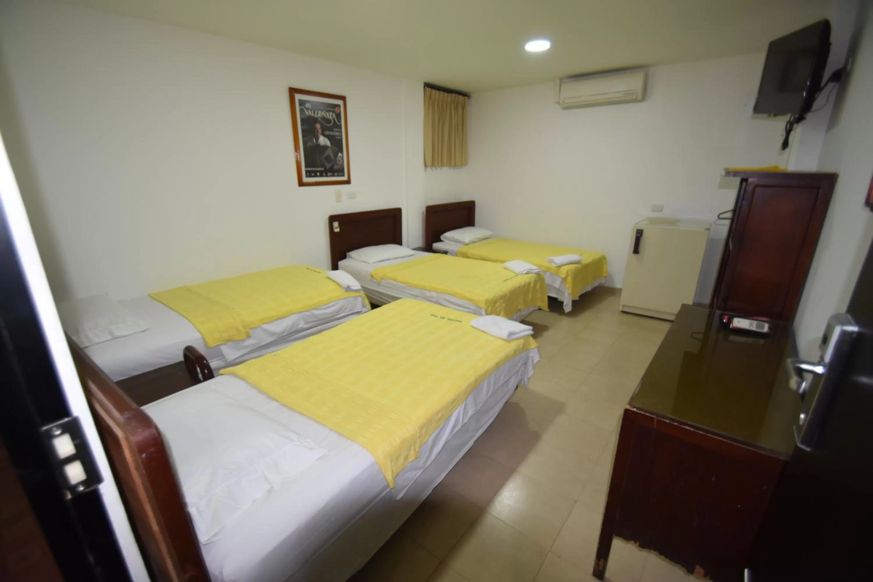 Bed in Hotel Nuevo Tio