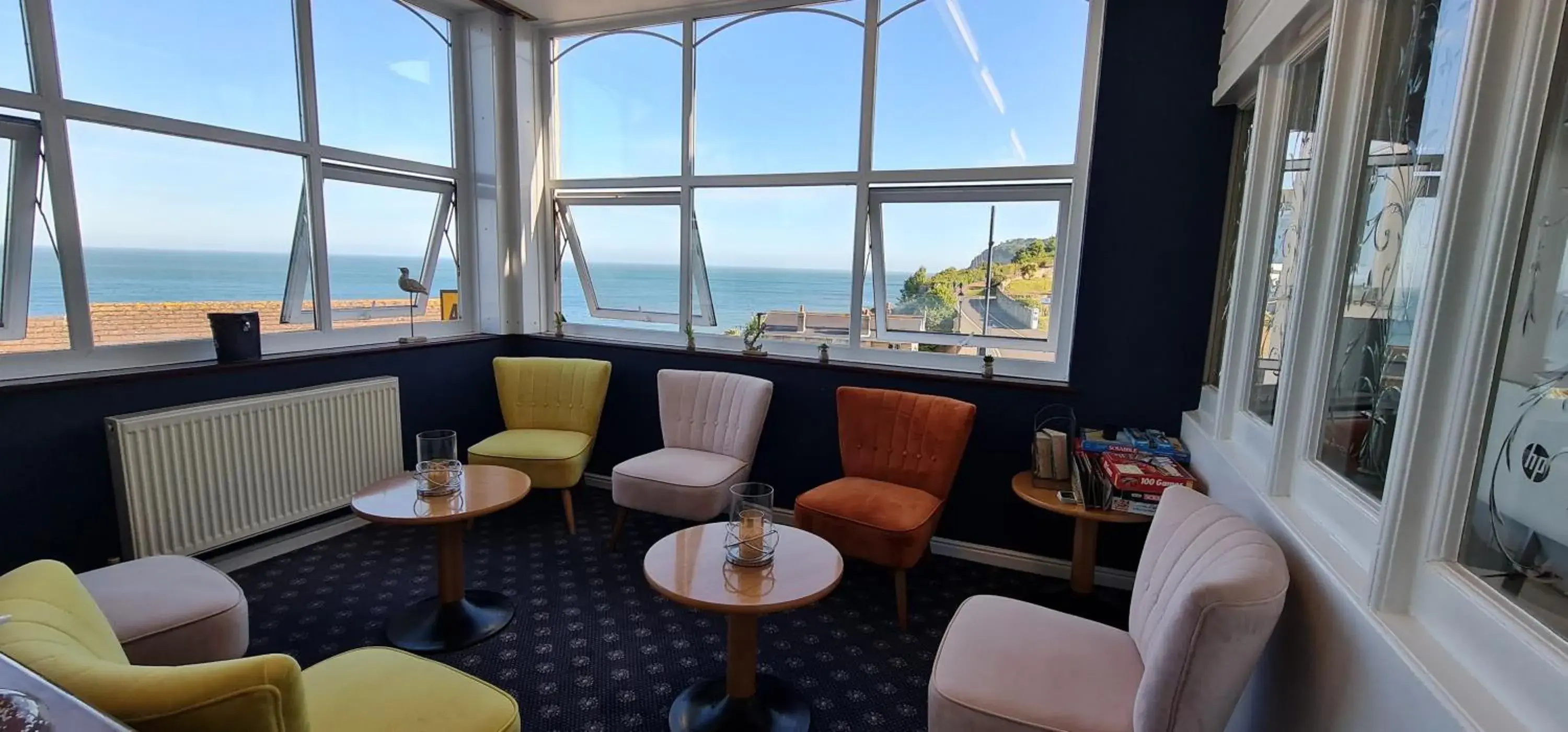 Seating Area in Channel View Hotel